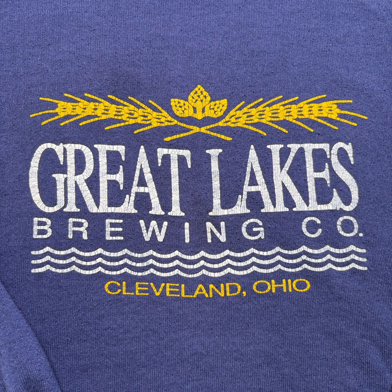 Jerzees Vintage Great Lakes Brewing Co Crewneck Sweatshirt USA Large Size US L / EU 52-54 / 3 - 2 Thumbnail