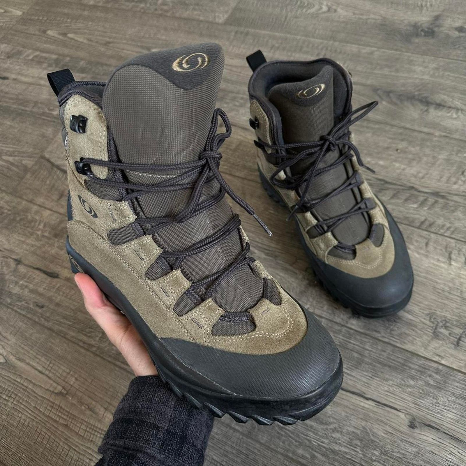 Salomon × Vintage Vintage 00s 2002 Salomon Snow Clog Snowdog Hiking Trail Boot Size US 8 / EU 41 - 2 Thumbnail