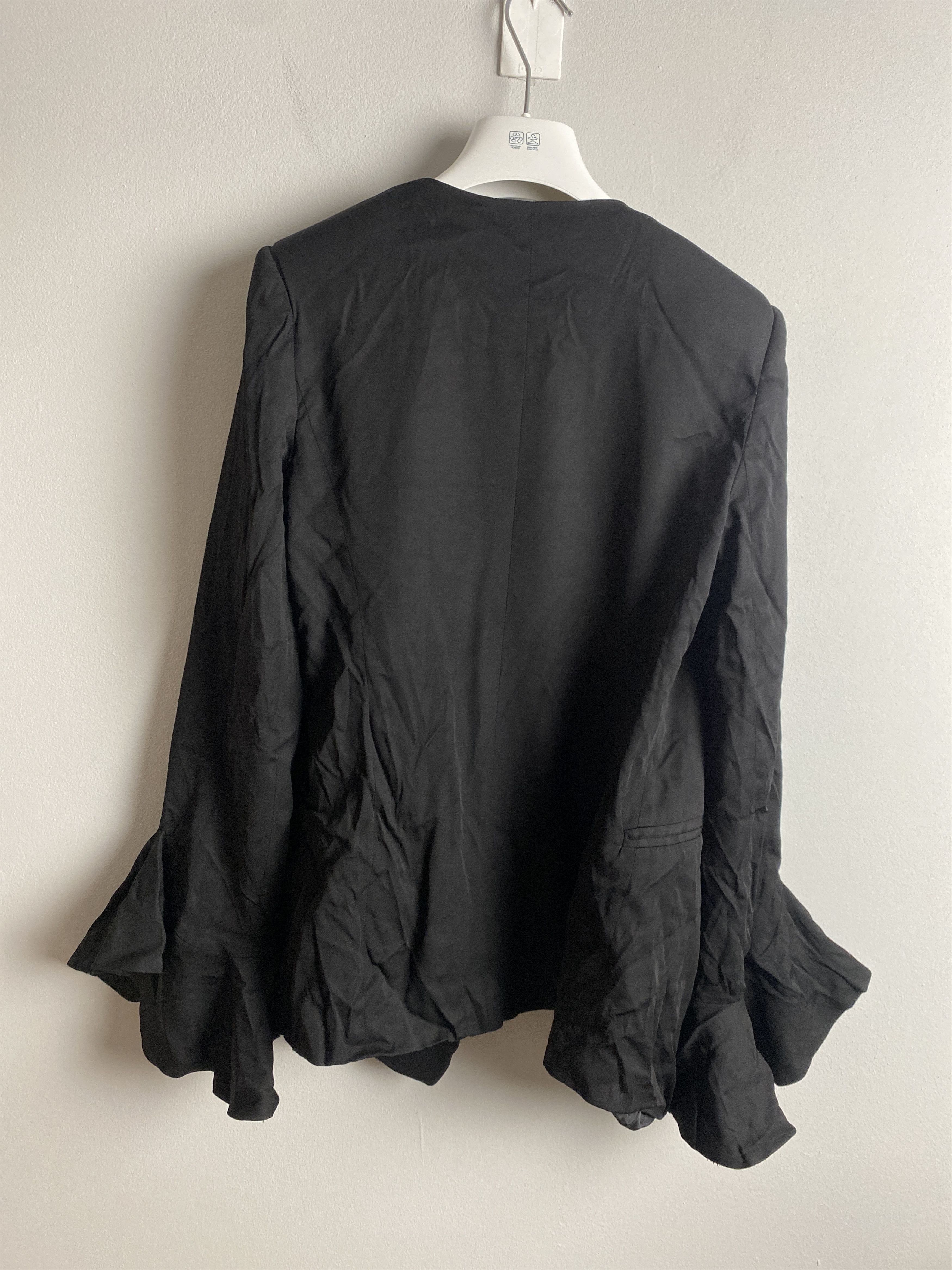 Pinko Pinko black viscose blazer jacket Size M / US 6-8 / IT 42-44 - 6 Thumbnail