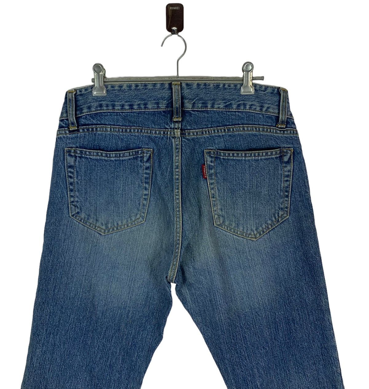 If Six Was Nine VINTAGE HOLLYWOOD RANCH MARKET DISTRESSED JEANS Size US 31 - 9 Thumbnail