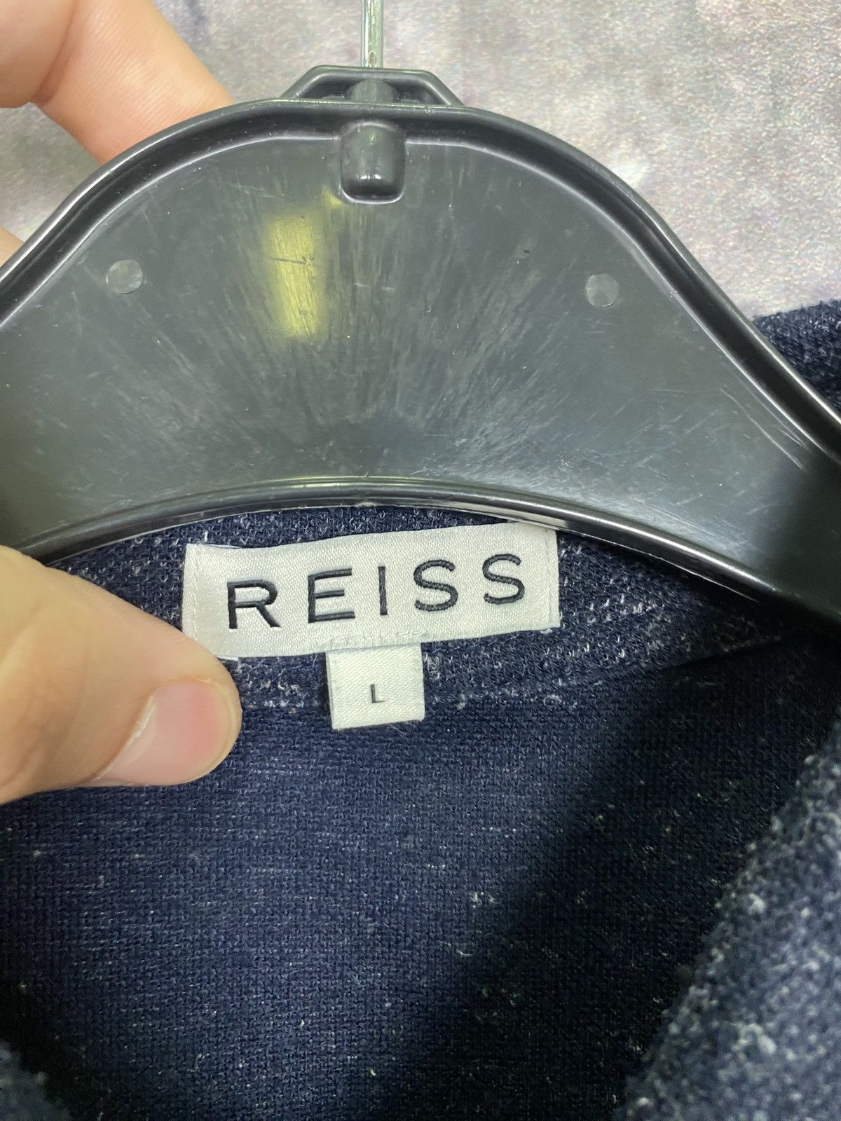 Reiss Men’s Reiss Long Sleeve Polo Shirt Luxury Size Large Size US L / EU 52-54 / 3 - 5 Thumbnail