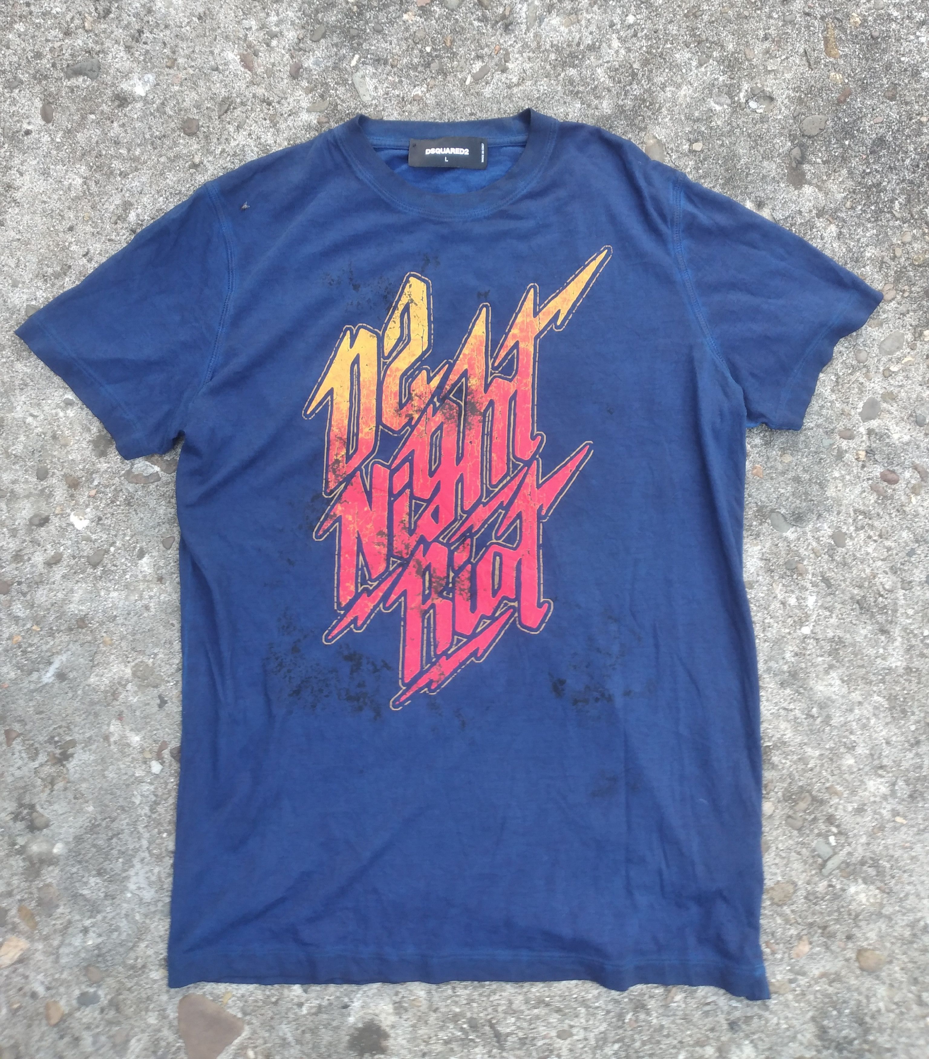 Dsquared2 2000s Dsquared2 Night riot Tshirt Size US L / EU 52-54 / 3 - 1 Thumbnail