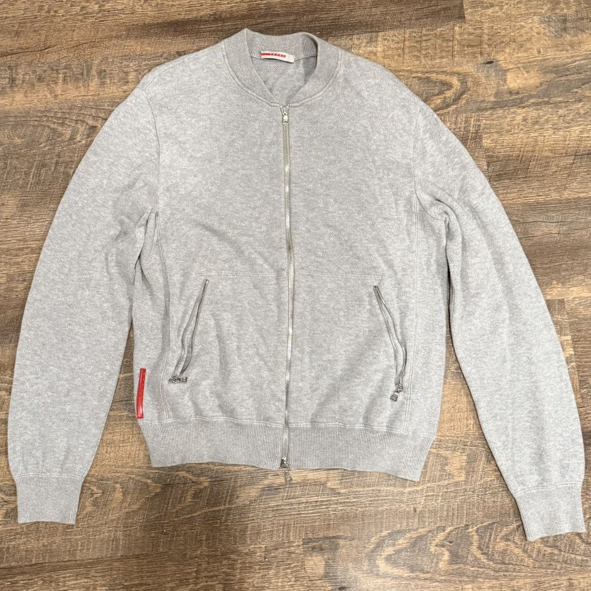Prada PRADA KNITWEAR BOMBER Size US M / EU 48-50 / 2 - 1 Thumbnail