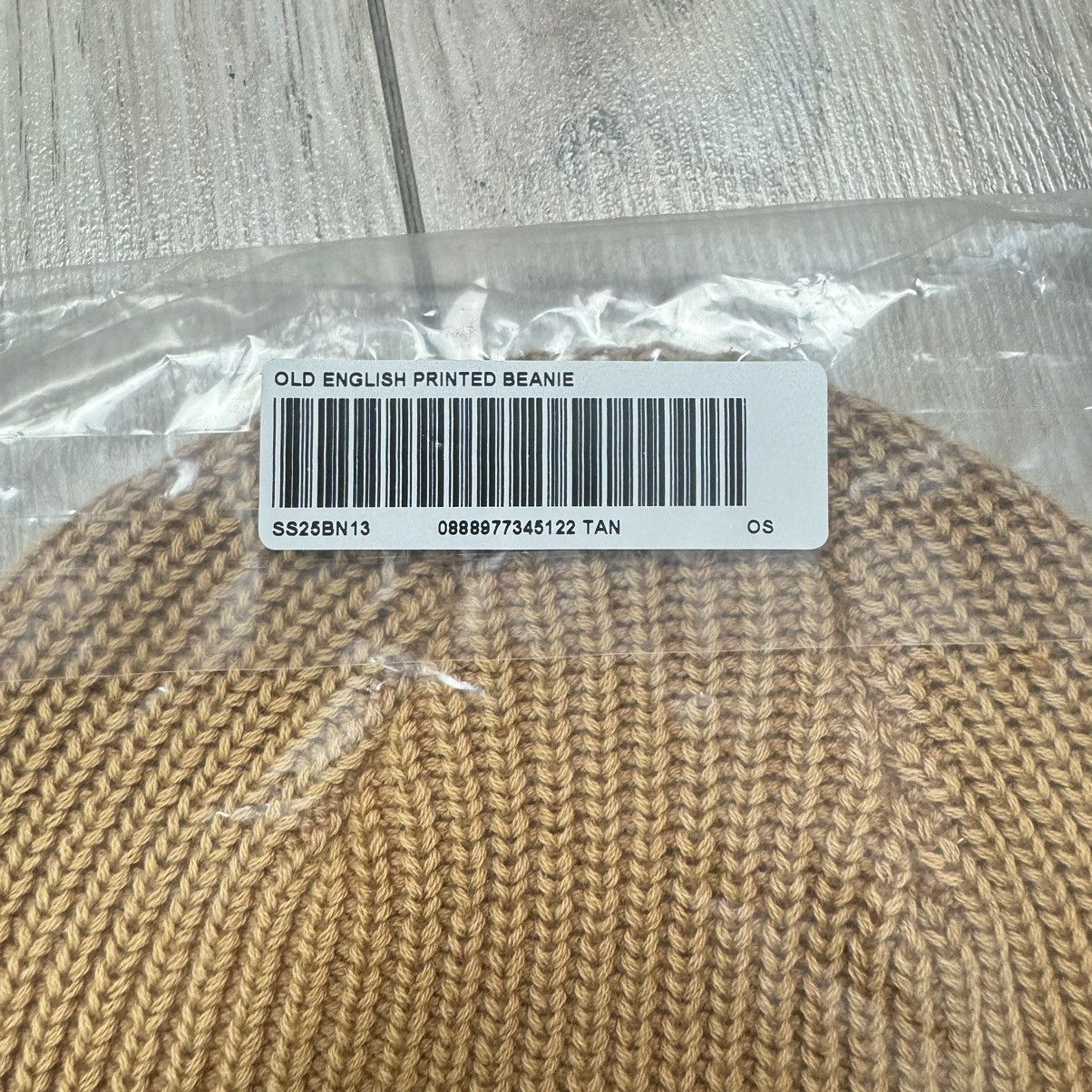 Supreme Supreme Old English Printed Beanie Brown Skullcap Deadstock Size ONE SIZE - 6 Thumbnail