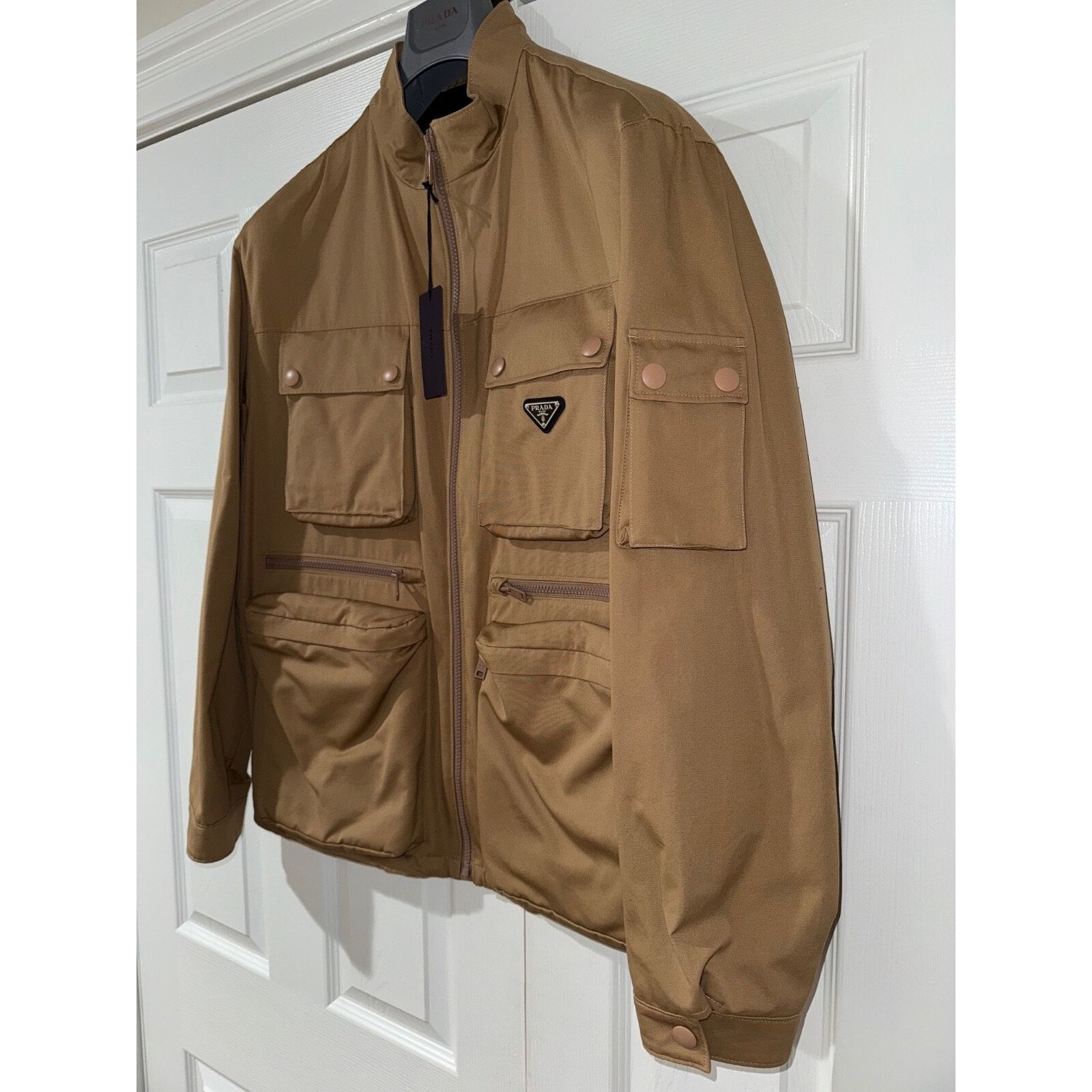 Prada Prada Beige Safari Overcoat Outerwear Jacket 40 Large L Size US XXS / EU 40 - 8 Thumbnail