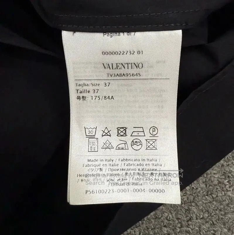 Valentino Valentino Black Cotton Men's Shirt . Size US S / EU 44-46 / 1 - 4 Thumbnail