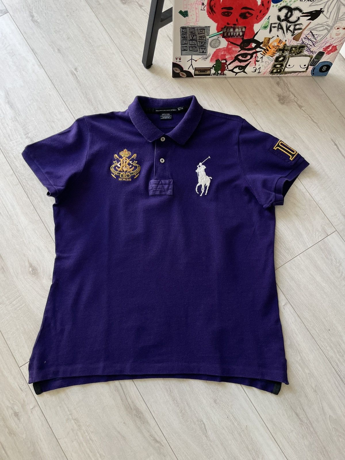 Polo Ralph Lauren Vintage 00’s Polo Ralph Lauren Y2K Polos Shirt RARE Size XL / US 12-14 / IT 48-50 - 1 Thumbnail