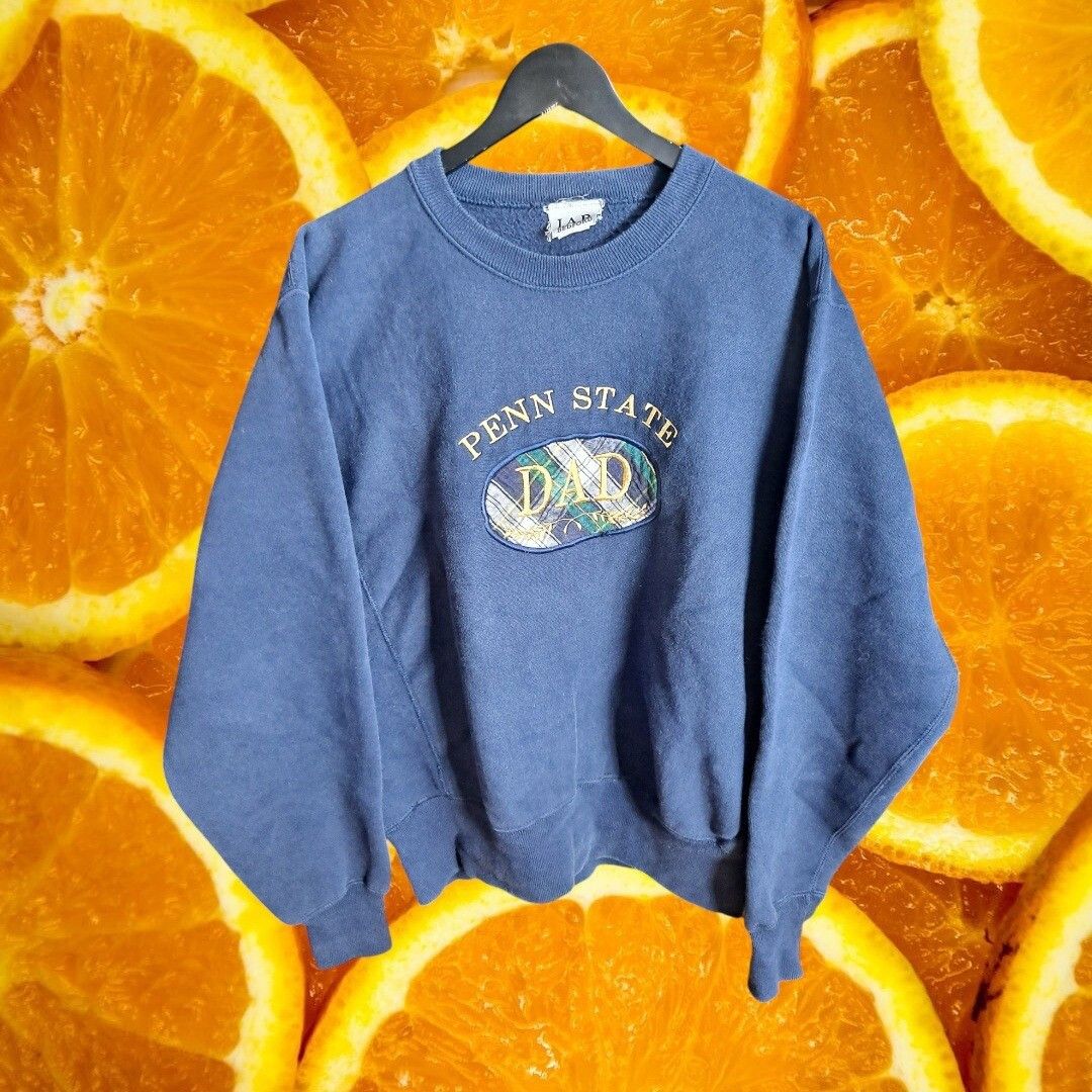 Other I.A.B. Bedford Penn State Dad Sweatshirt Plaid Logo Pullover Size US L / EU 52-54 / 3 - 1 Thumbnail