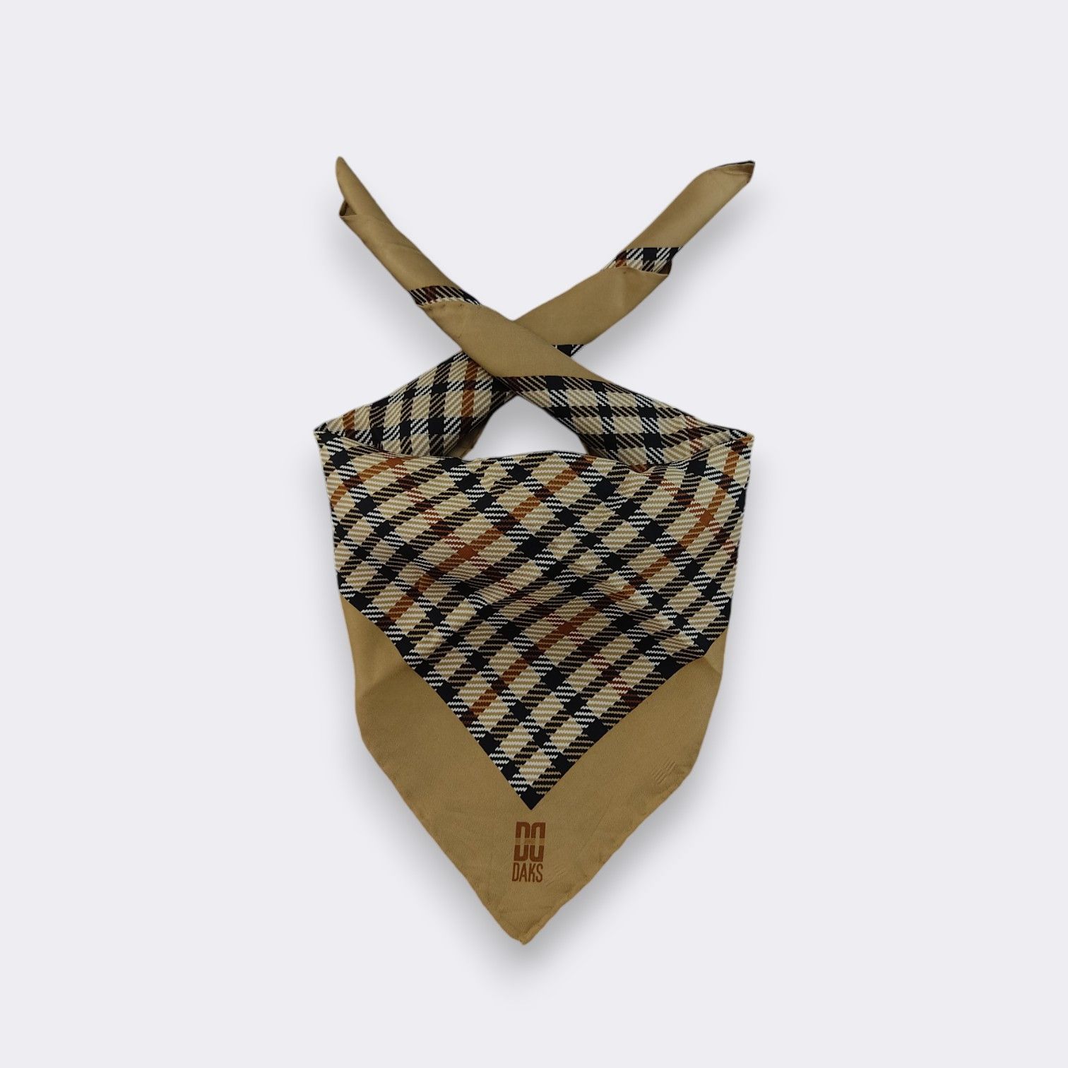 DAKS Vintage Daks Handkerchief Neckerchief Bandana H136G Size ONE SIZE - 1 Thumbnail