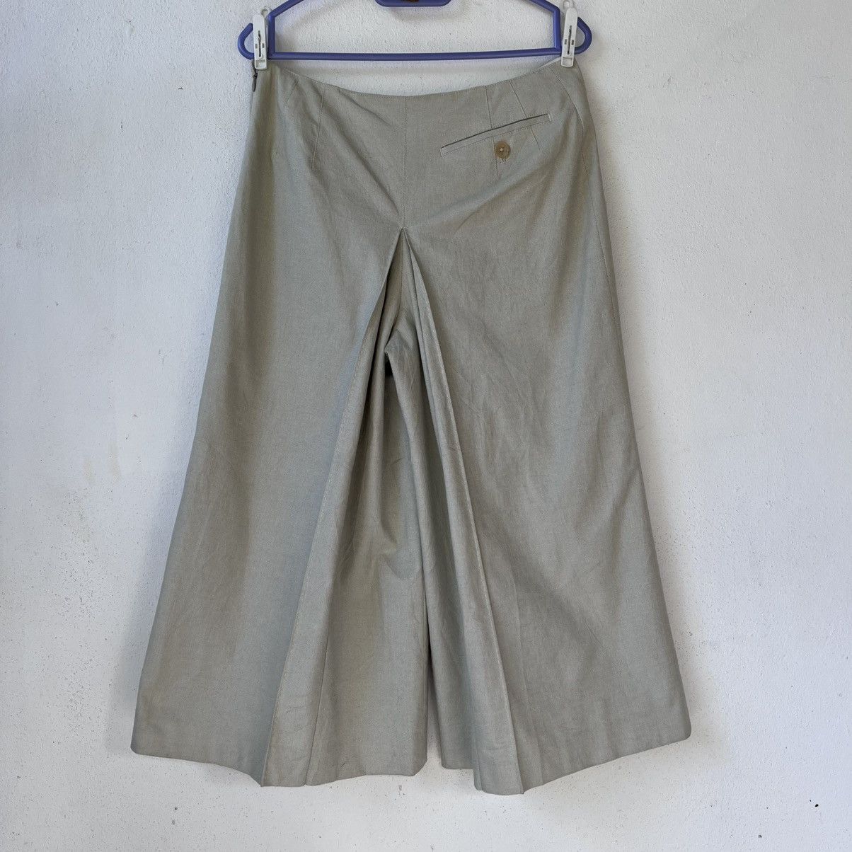 Barneys New York Objetstandard for Barneys New York Canvas Palazzo Shorts Size 27" / US 4 / IT 40 - 2 Thumbnail