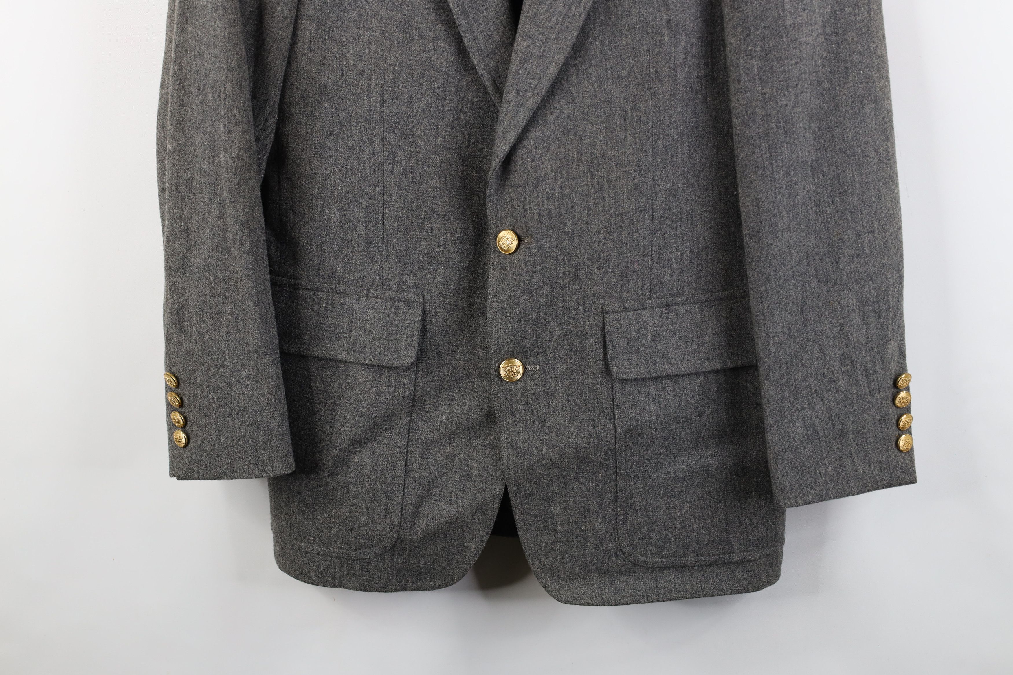 Vintage Vintage 70s Palm Beach Button Suit Coat Jacket Blazer USA Size US L / EU 52-54 / 3 - 3 Thumbnail
