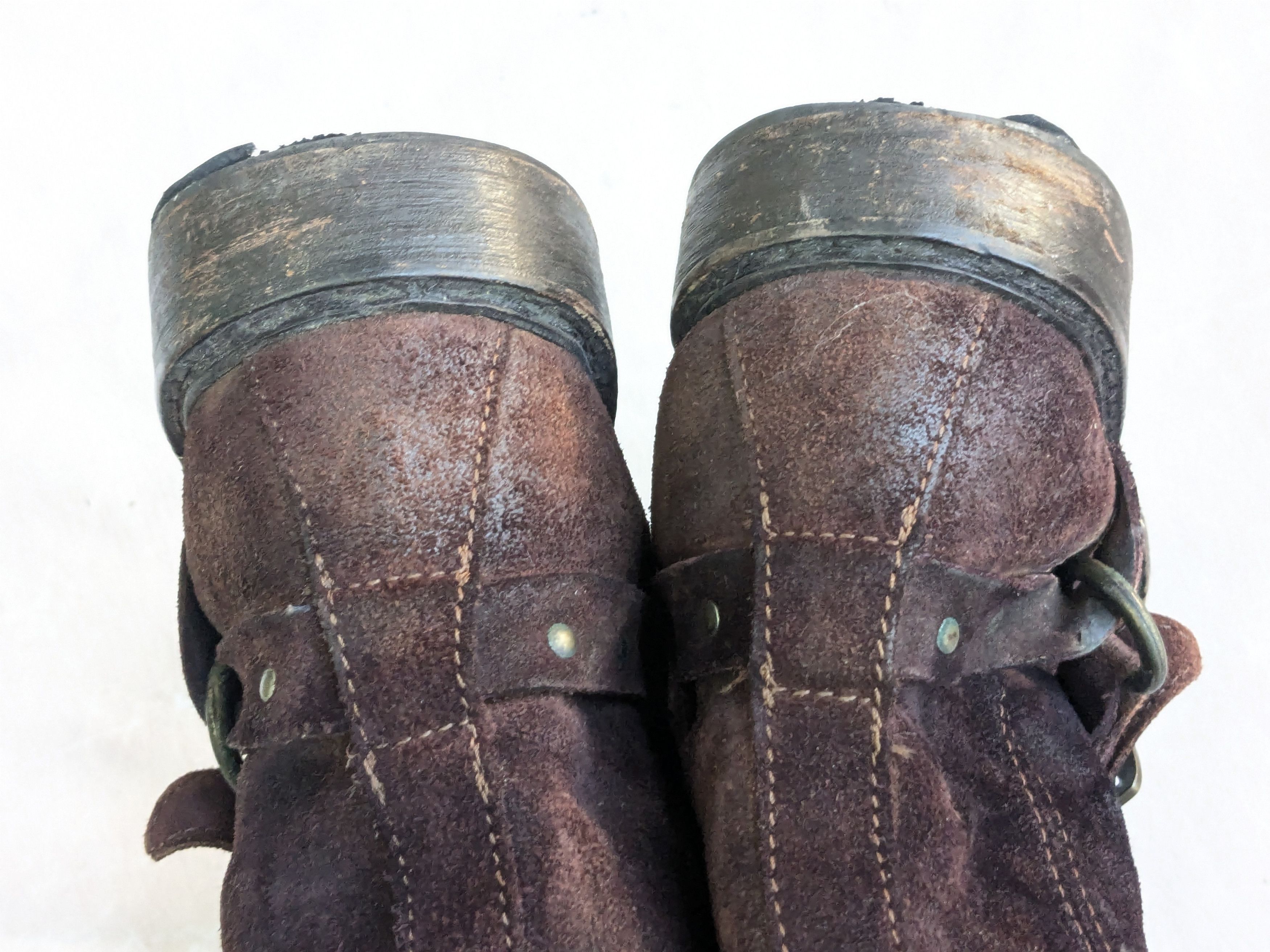 Frye Frye Engineer Boots Brown Leather 9 D Motorcycle Biker Size US 9 / EU 42 - 13 Thumbnail