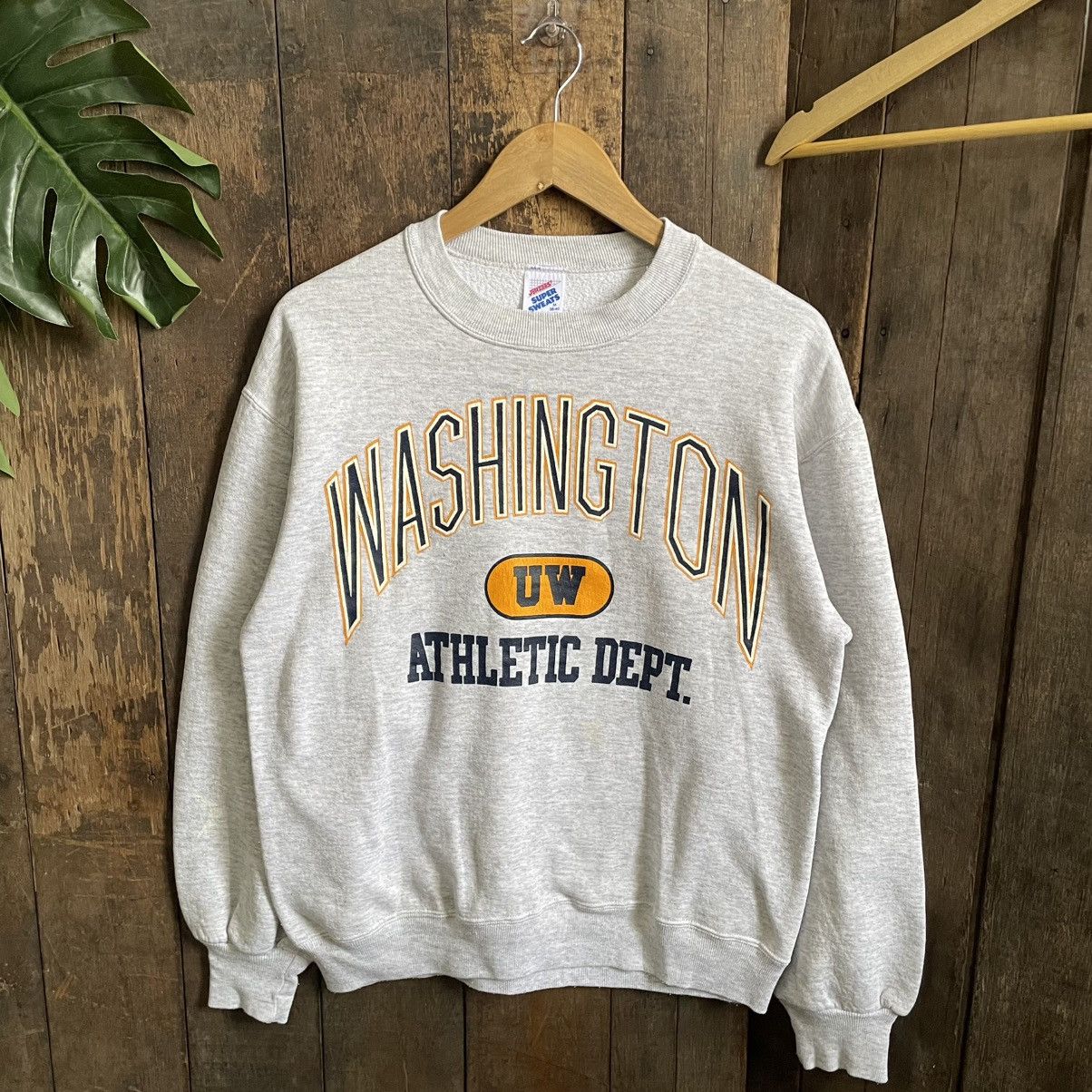 Vintage Vintage 90’s Washington Athletic Dept Crewneck Size US M / EU 48-50 / 2 - 1 Thumbnail