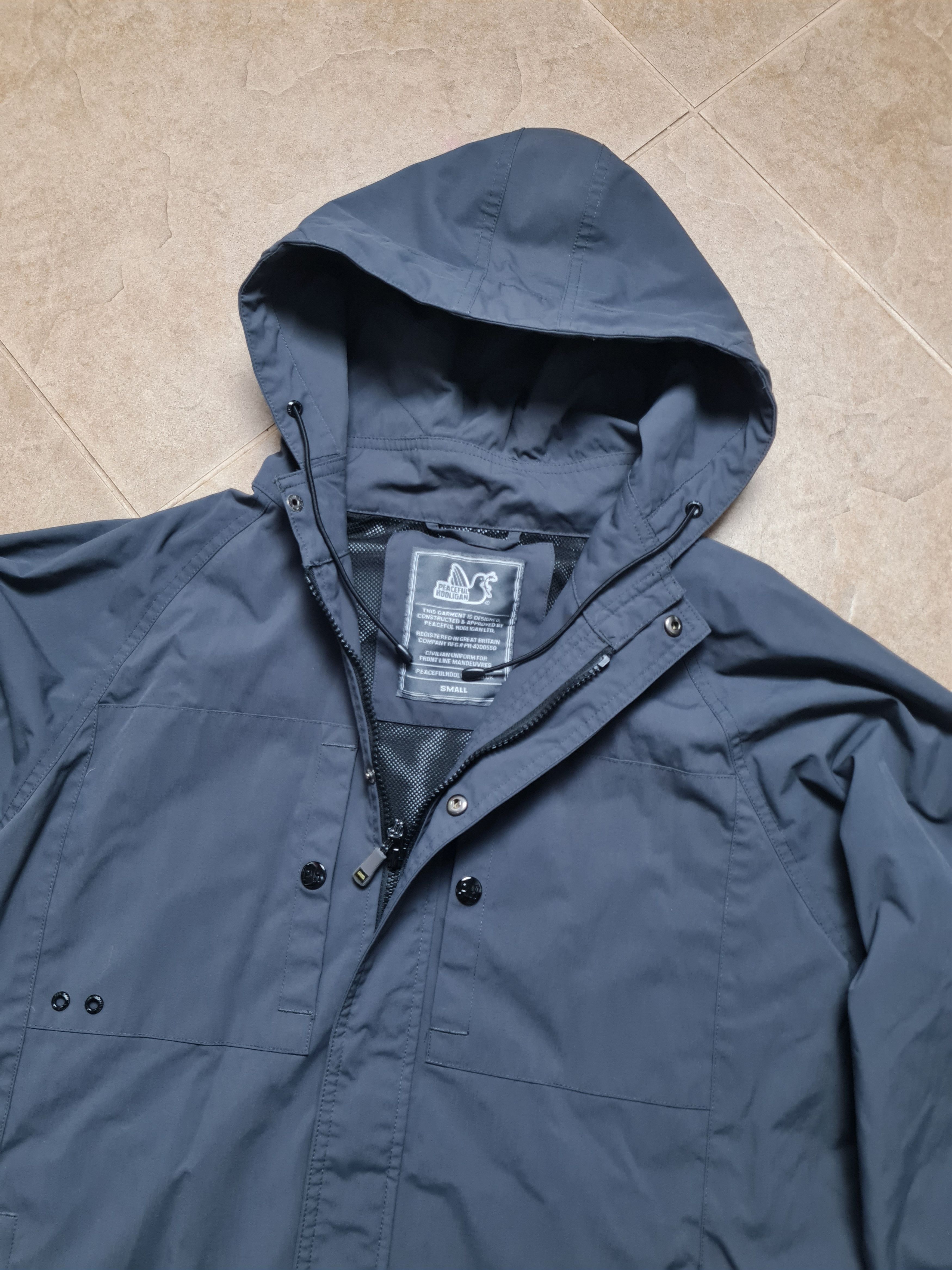 Other Peaceful Hooligan Men's Hooded Jacket Lightweight Shell Zip Size US S / EU 44-46 / 1 - 1 Thumbnail