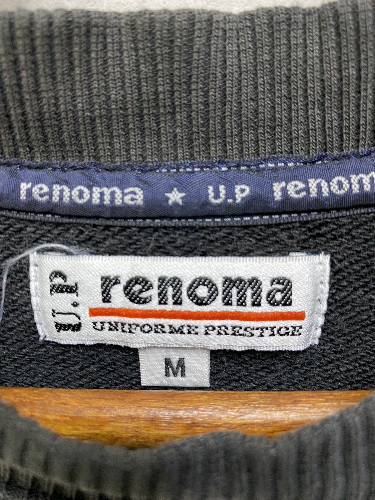 Renoma Vintage Up Renoma Spellout Pullover Jumper Crewneck Size M Size US M / EU 48-50 / 2 - 12 Thumbnail