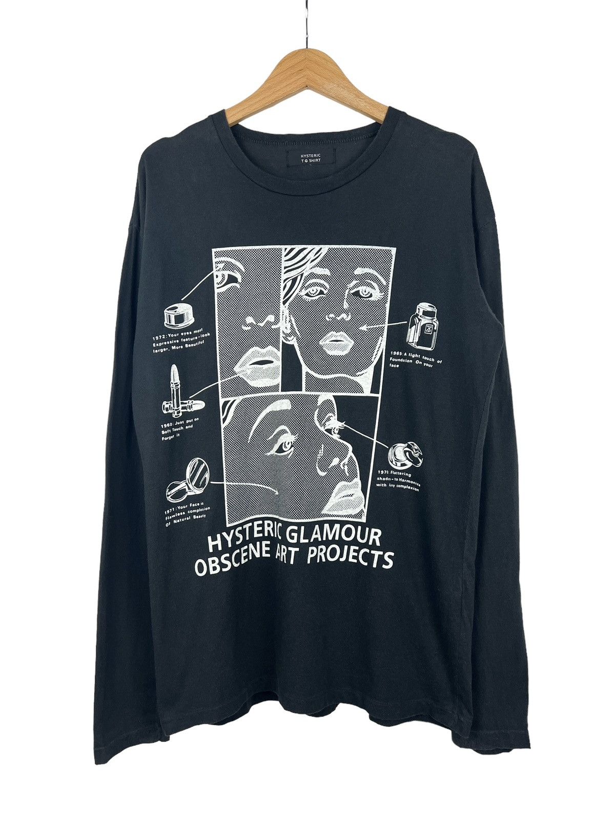 Hysteric Glamour 1990 HG ‘Obscene Art Projects” Longsleeve Shirt Size US L / EU 52-54 / 3 - 1 Thumbnail