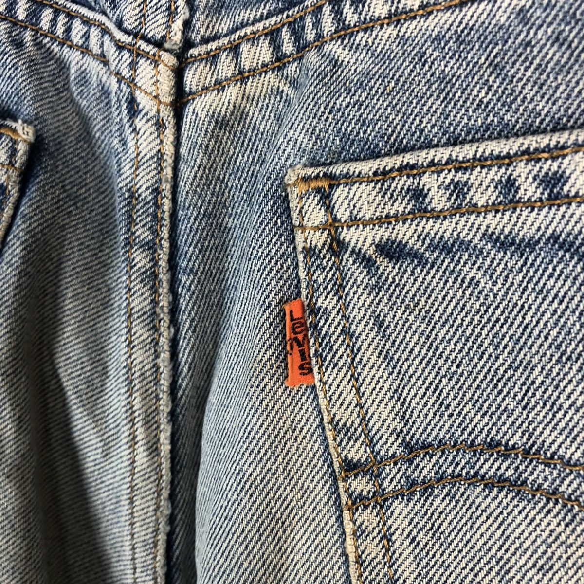Levi's DL Levis 610 orange tag Distressed Denim Pants #C631 Size US 30 / EU 46 - 20 Thumbnail