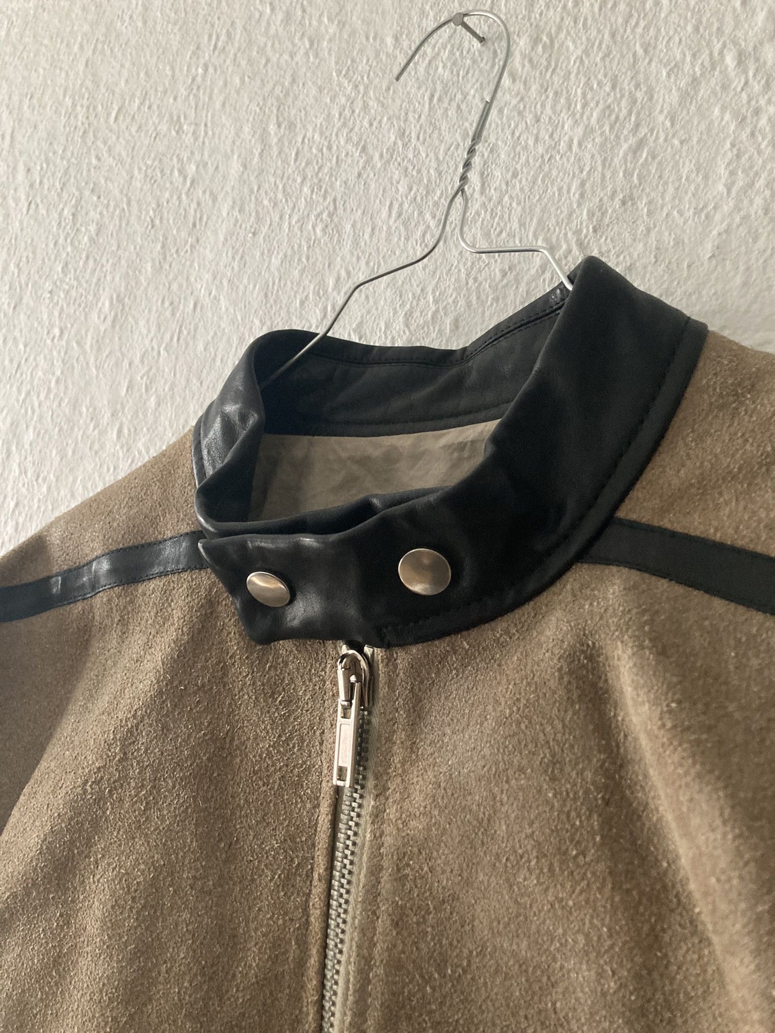 Rick Owens FW12 "MOUNTAIN" Cropped Runway Cow Leather Jacket Rick Owens Size US L / EU 52-54 / 3 - 8 Thumbnail