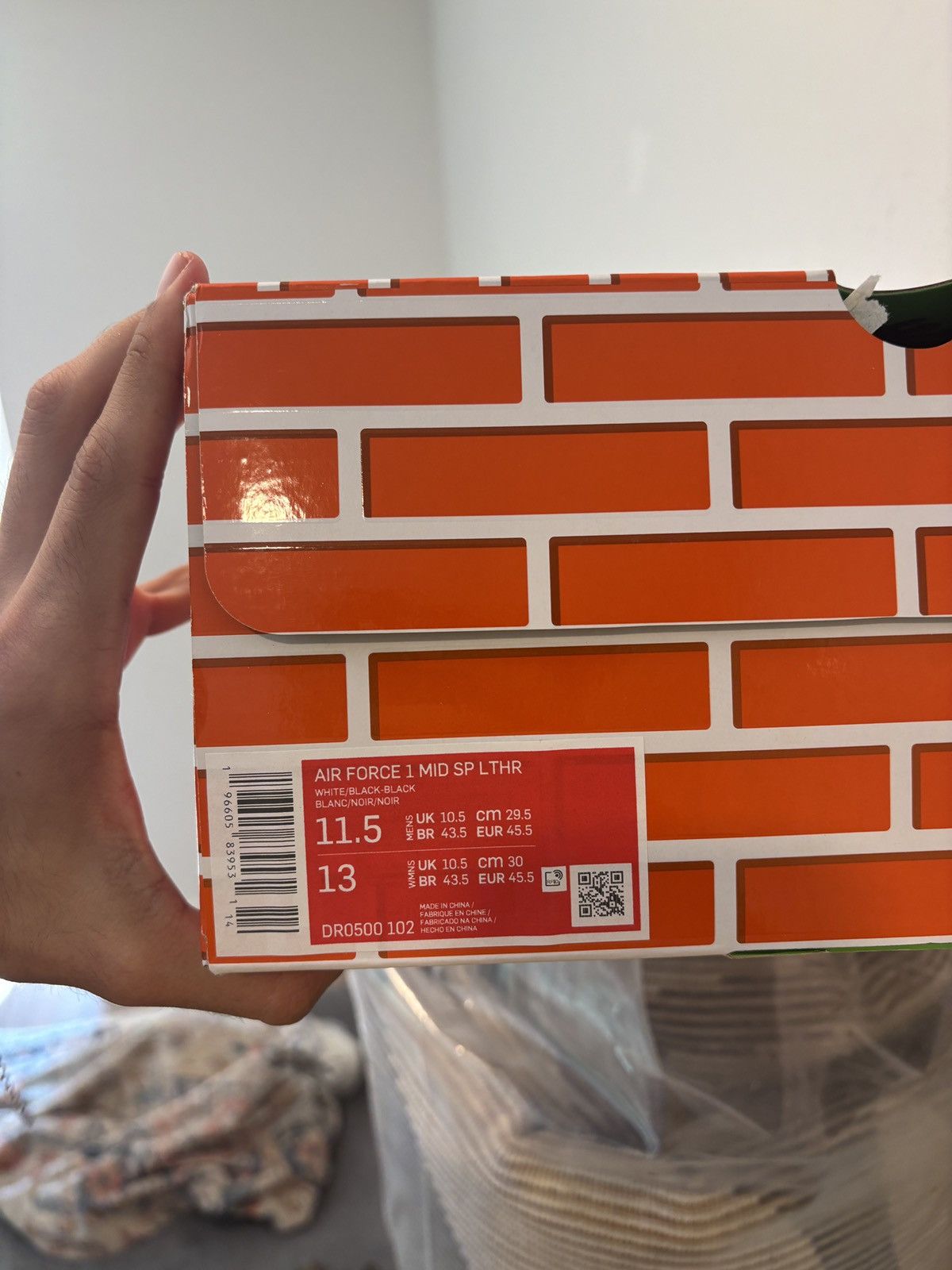 Nike × Off-White Nike Off-White Air Force 1 Mid Grim Reaper Multi Size US 11.5 / EU 44-45 - 14 Thumbnail