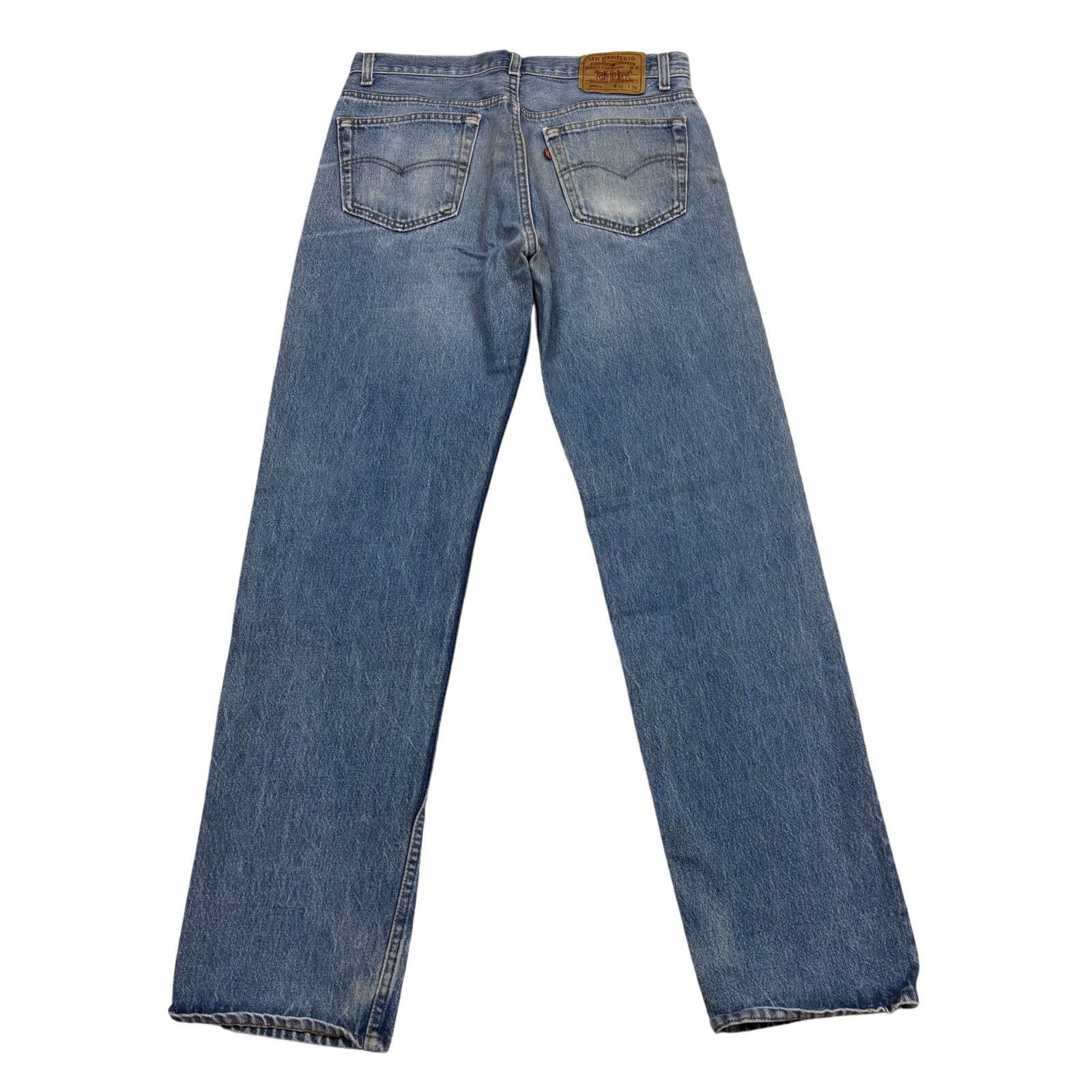 Levi's × Vintage Vintage 80s Levi's 501 XX Straight Leg Jeans 35x36 (32x32) Size US 32 / EU 48 - 1 Thumbnail