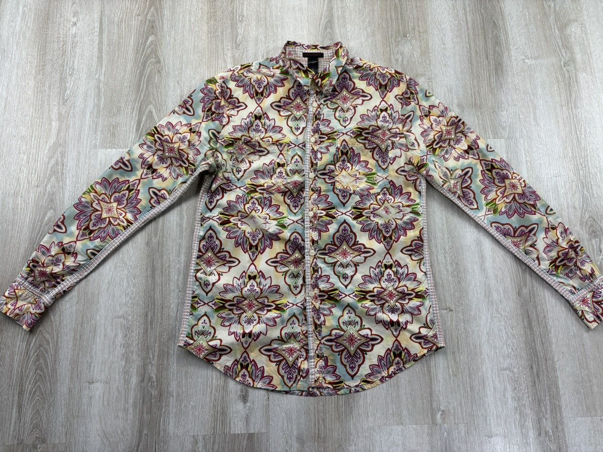 Custo Barcelona × Japanese Brand Womens shirt Custo Barcelona Size 2 Color Multicolor Size L / US 10 / IT 46 - 2 Thumbnail