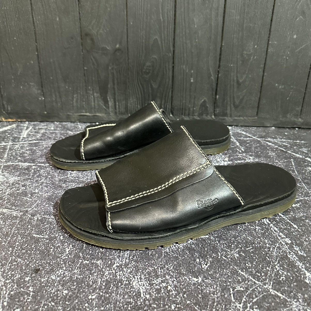 Dr. Martens Vintage Dr Martens Men’s Leather Flip-Flops Size 43eu 10 us Size US 10 / EU 43 - 4 Thumbnail