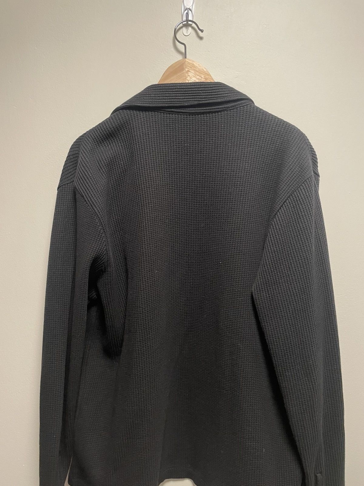 Vince Vince Chunky Waffle Cotton-Blend Shirt Jacket Size US L / EU 52-54 / 3 - 6 Thumbnail
