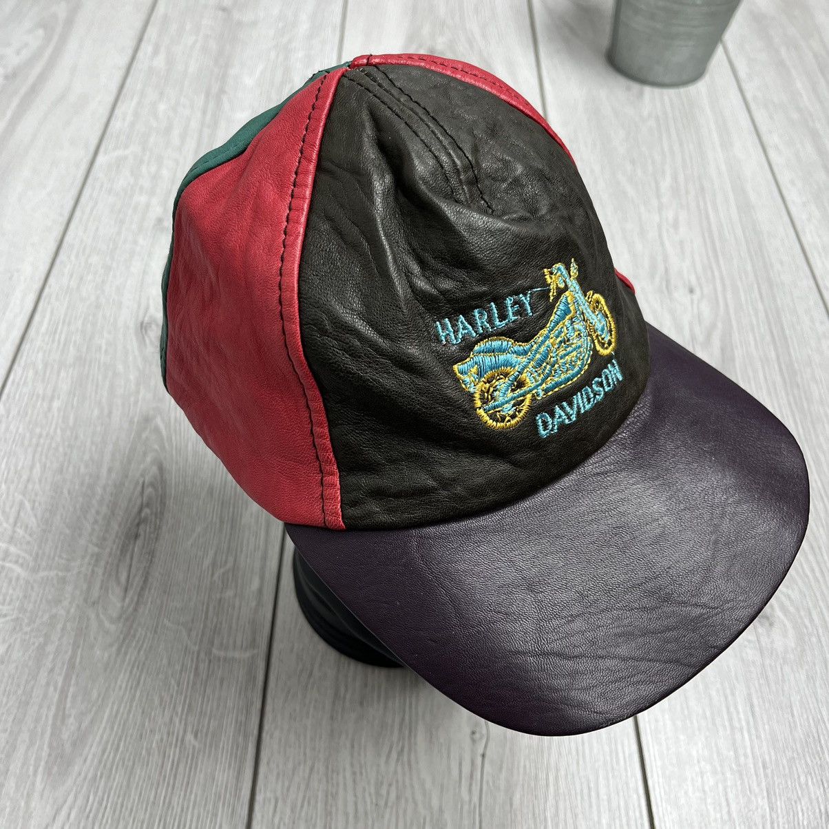 Harley Davidson × Vintage Vintage Harley Davidson cap Size ONE SIZE - 4 Thumbnail