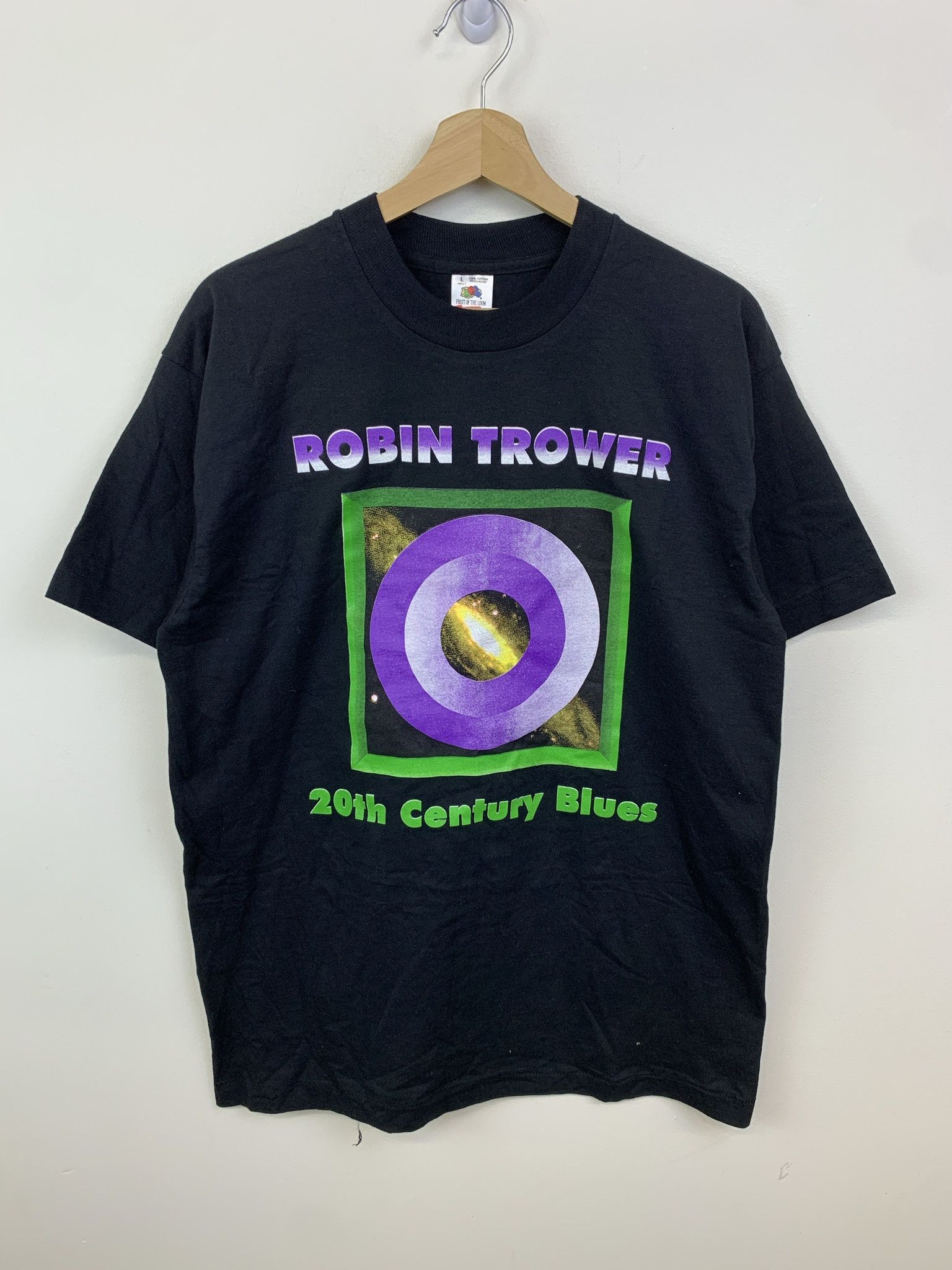 Other Vintage 1994 Robin Thrower 20th Century Blues Single Stitch Tee Sze L Size US L / EU 52-54 / 3 - 1 Thumbnail