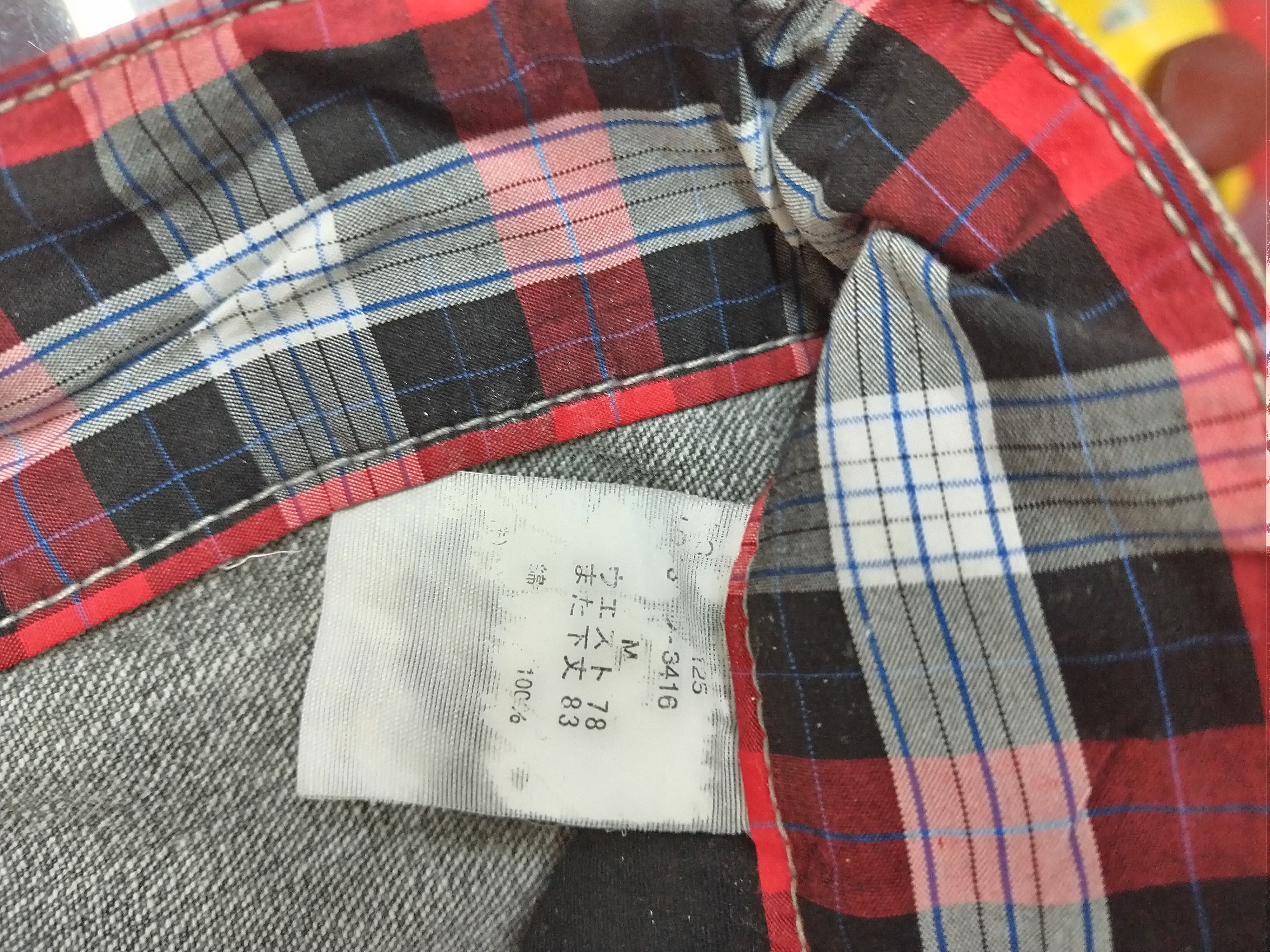 If Six Was Nine 💥Sunfaded lightning character cross design script Jeans Size 30" / US 8 / IT 44 - 11 Thumbnail