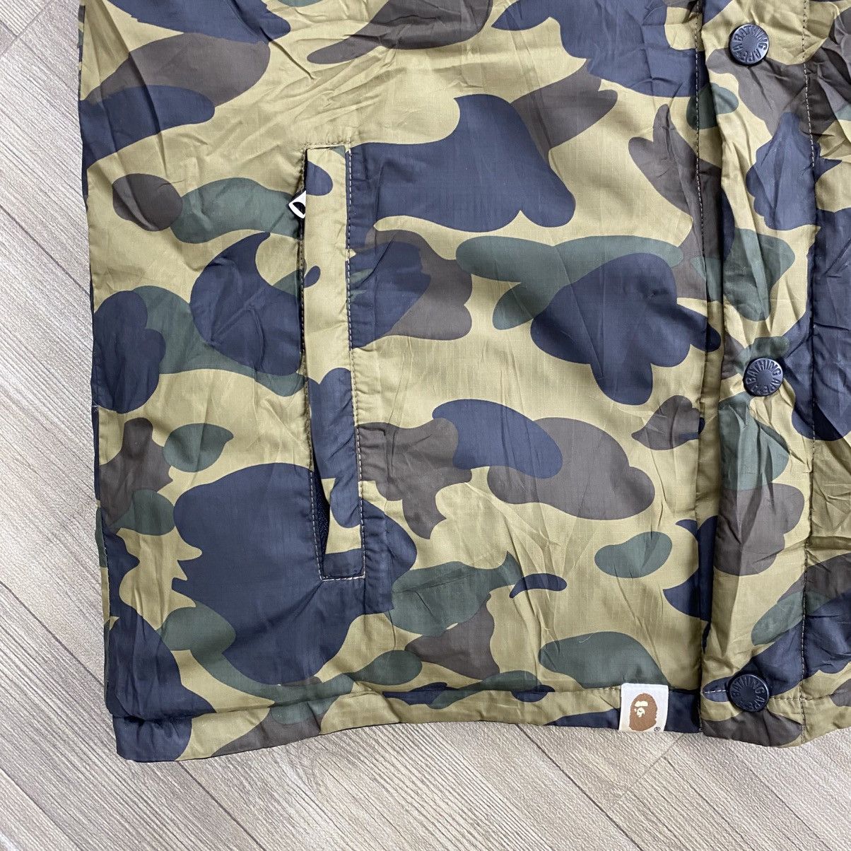 Bape 1st Bape A Bathing Ape Reversible Camo Down Vest Size US L / EU 52-54 / 3 - 5 Thumbnail