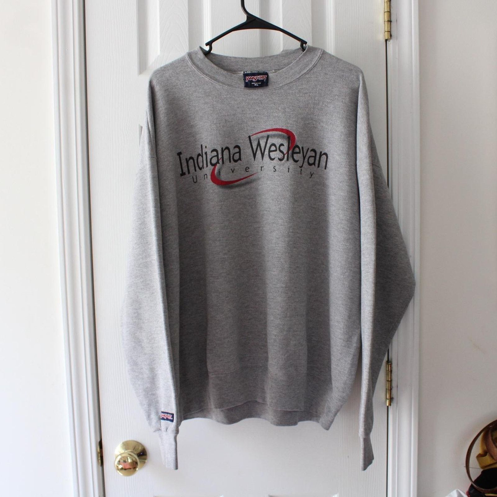 Jansport Gray Vintage 90’s Jansport Sweatshirt Size US XL / EU 56 / 4 - 7 Thumbnail