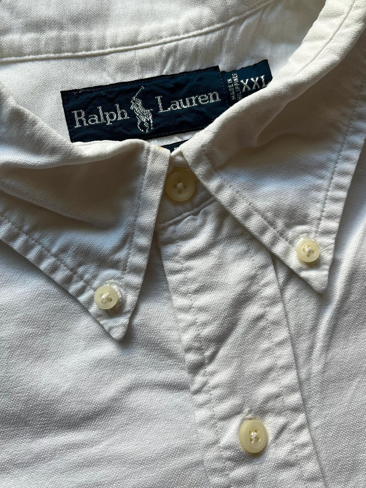 Ralph Lauren Polo Ralph Lauren Sz XXL White Small Pony Shirt Size US XXL / EU 58 / 5 - 4 Thumbnail