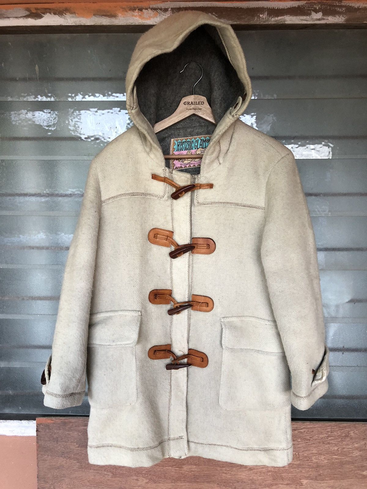 Hysteric Glamour Vintage Hysteric Glamour Present Zone Hoodie Jacket Size US M / EU 48-50 / 2 - 2 Thumbnail