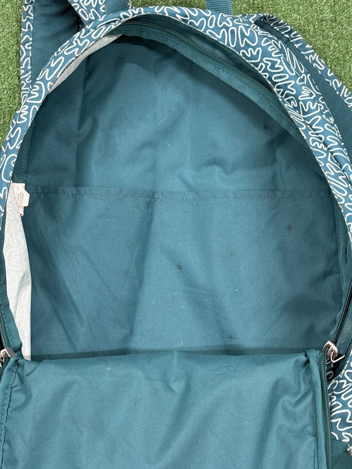Nike Nike Hayward Scribble Geode Teal Backpack Size ONE SIZE - 3 Thumbnail