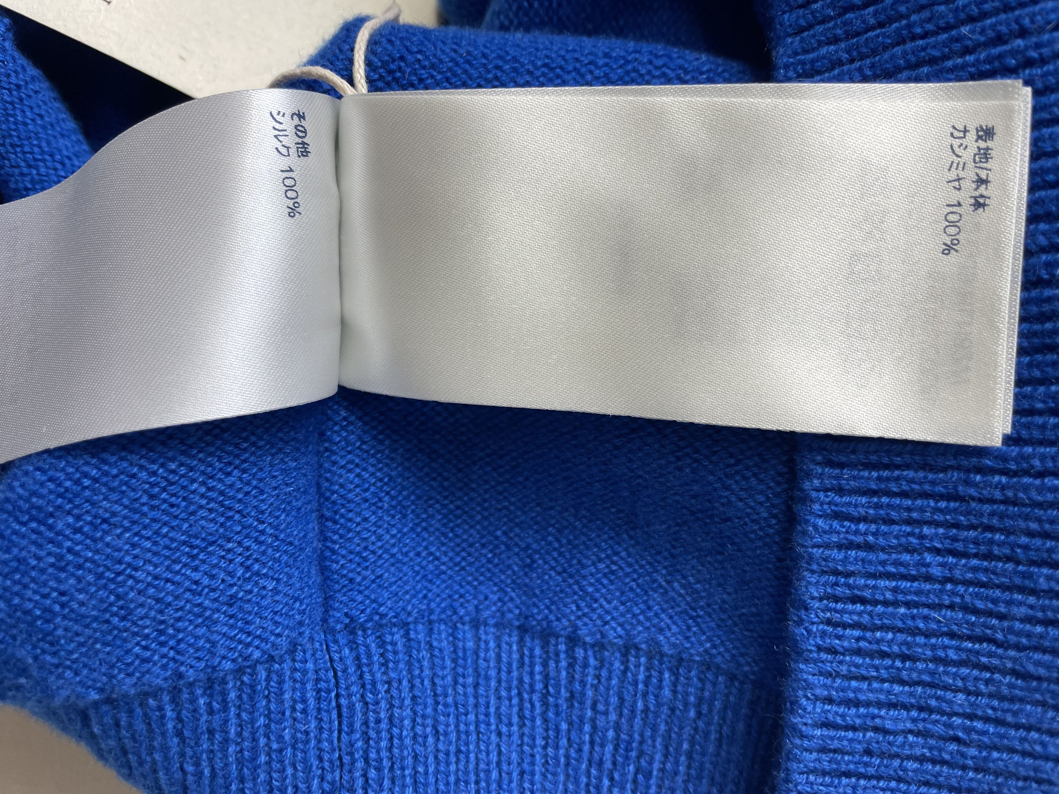 Louis Vuitton Louis Vuitton Blue LV Cuffs Cashmere Crewneck Size XS / US 0-2 / IT 36-38 - 11 Thumbnail