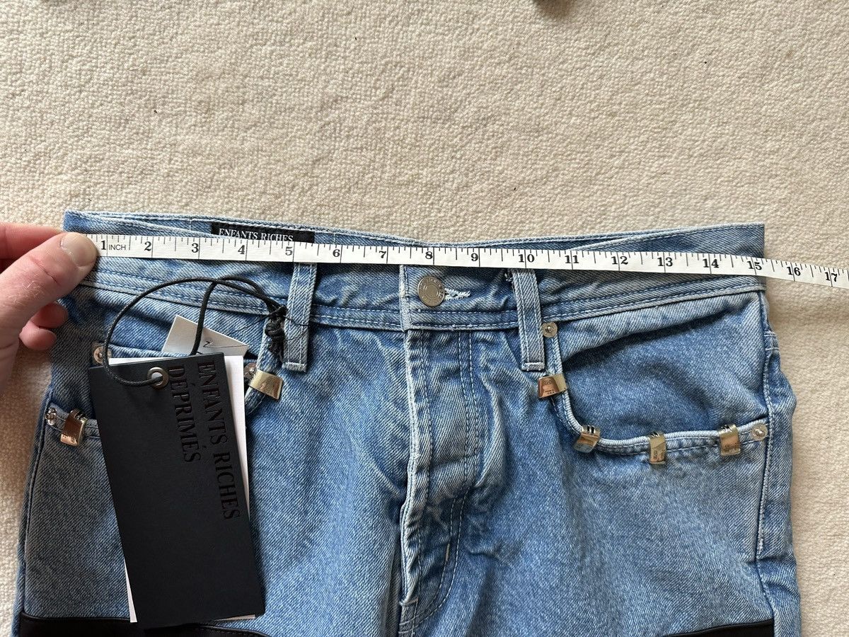 Enfants Riches Deprimes Enfants Riches Déprimés leather denim carpenter denim jeans Size US 28 / EU 44 - 5 Thumbnail