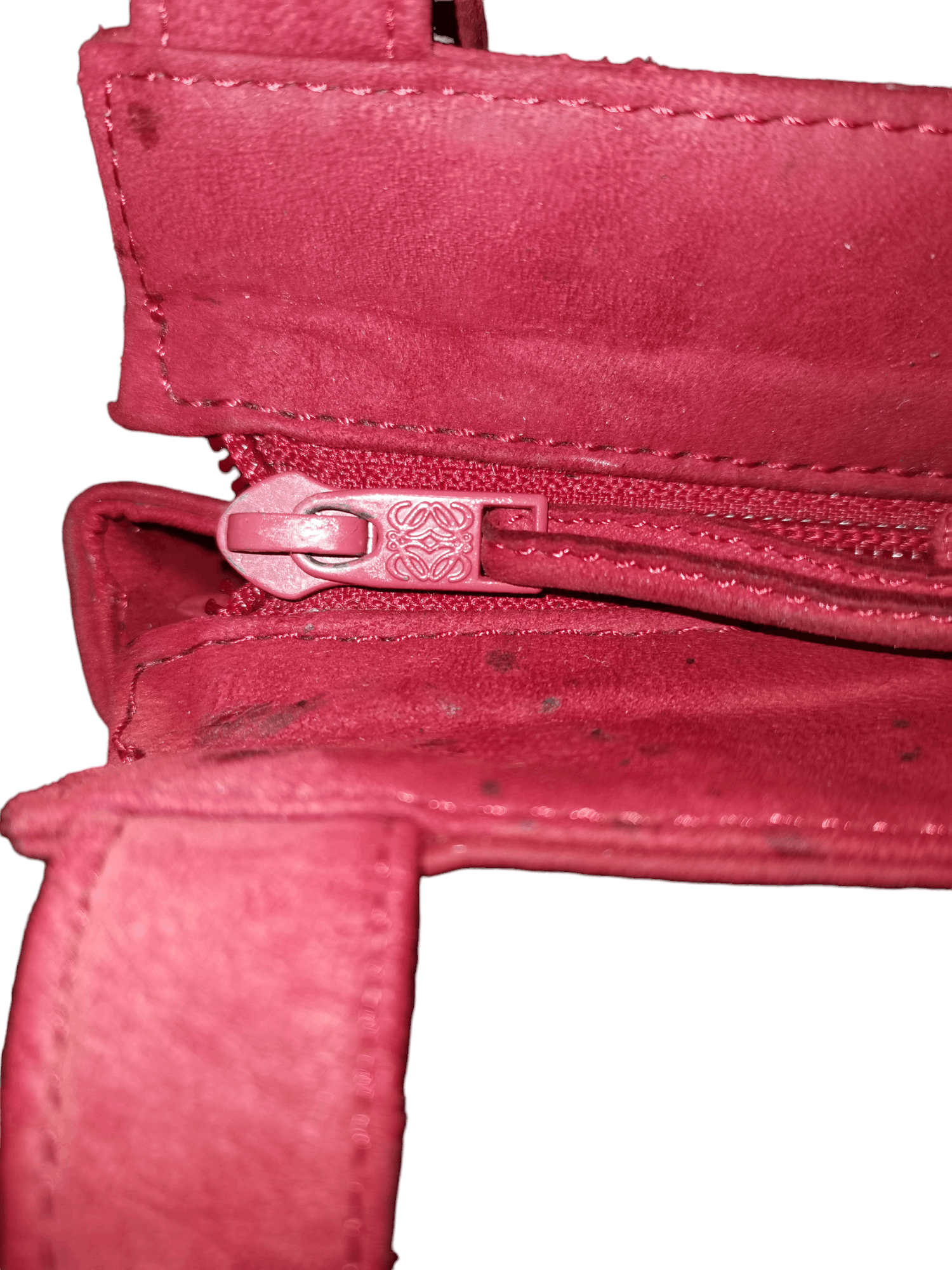 Loewe × Vintage Loewe suede shoulder vintage bag Size ONE SIZE - 10 Thumbnail