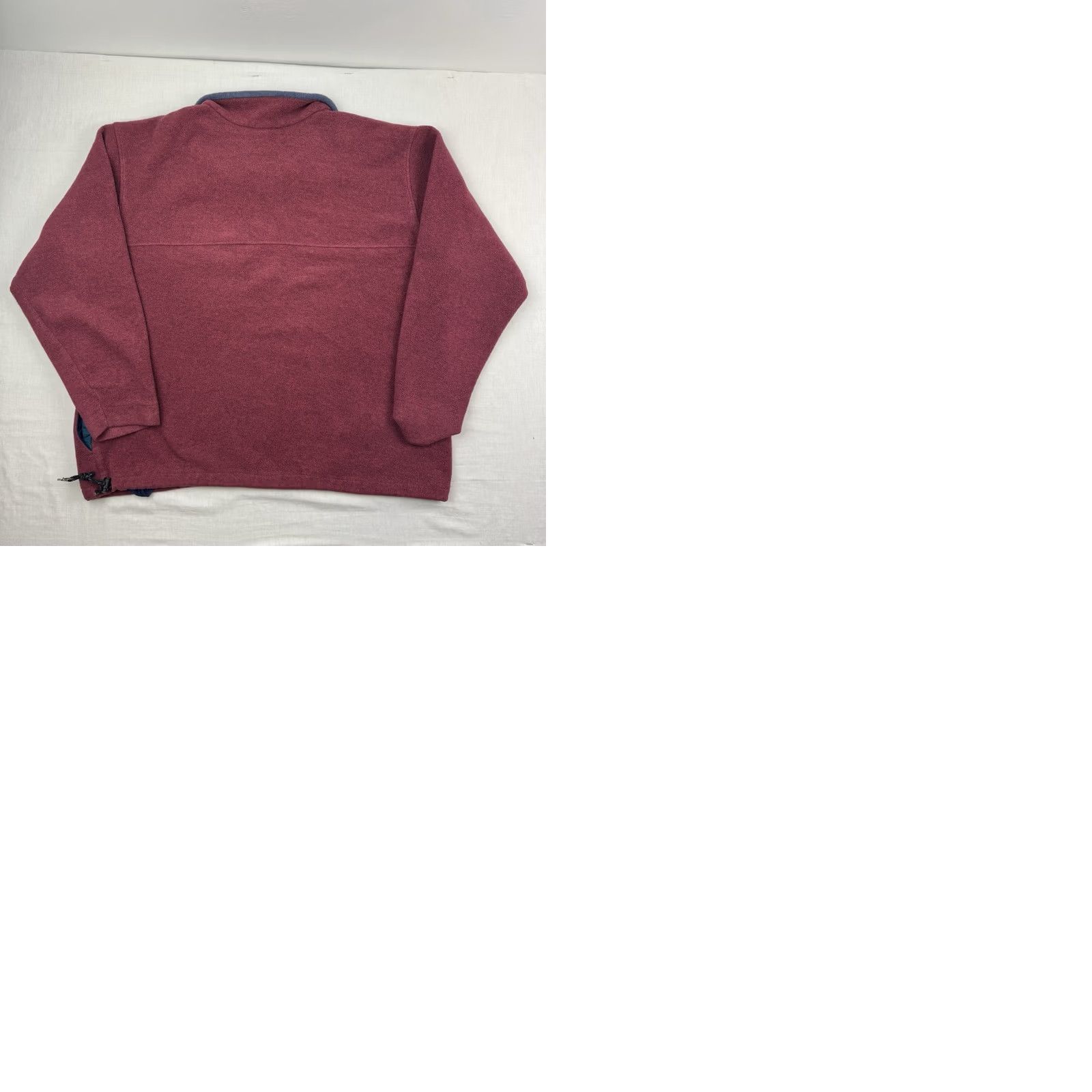 Vintage VINTAGE L.L. Bean Jacket Quarter Zip Fleece Red XL Men Outdoor Nature 90s Collared Zip Size US XL / EU 56 / 4 - 9 Thumbnail