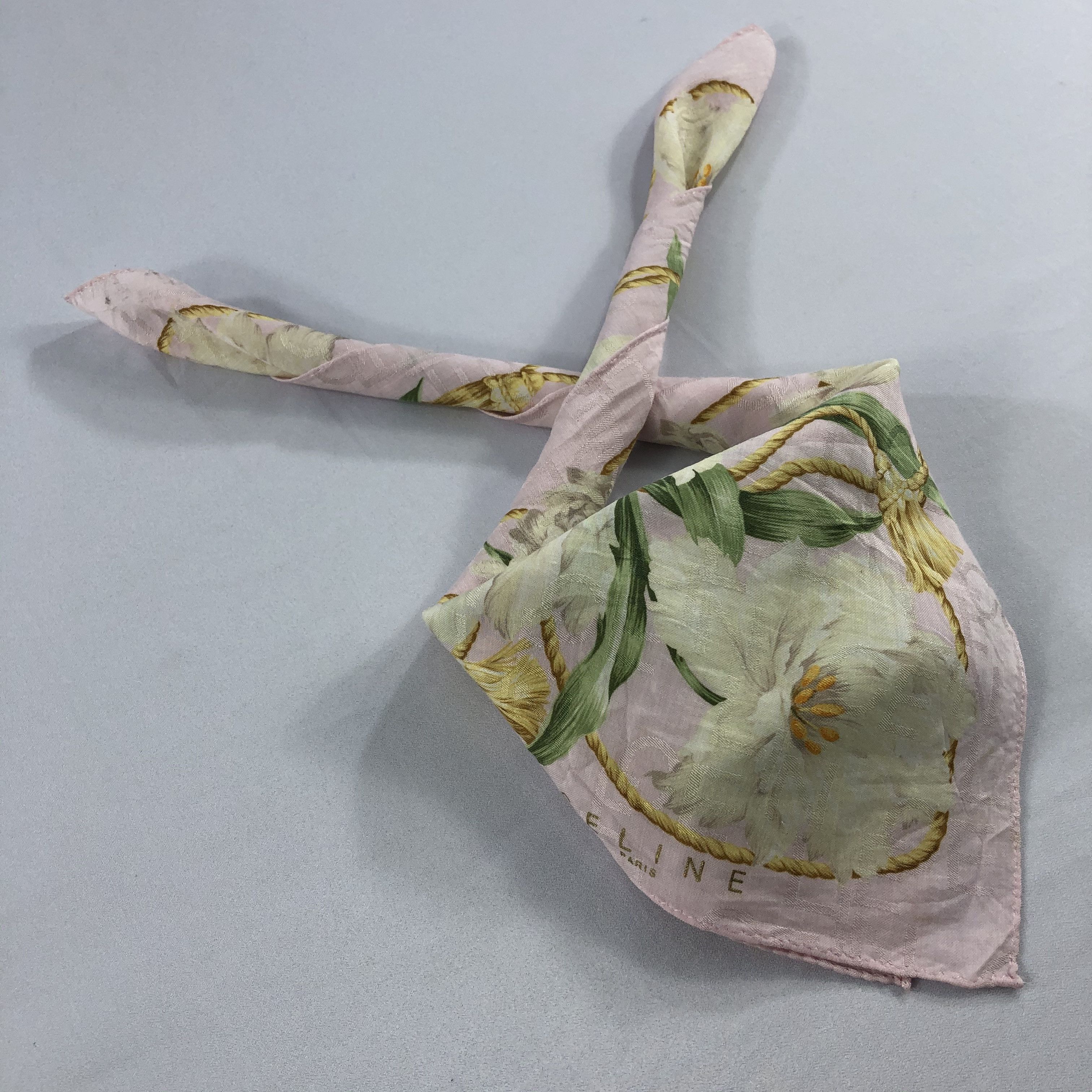 Celine × Vintage Celine Neckerchief / Bandana / Handkerchief Size ONE SIZE - 2 Thumbnail