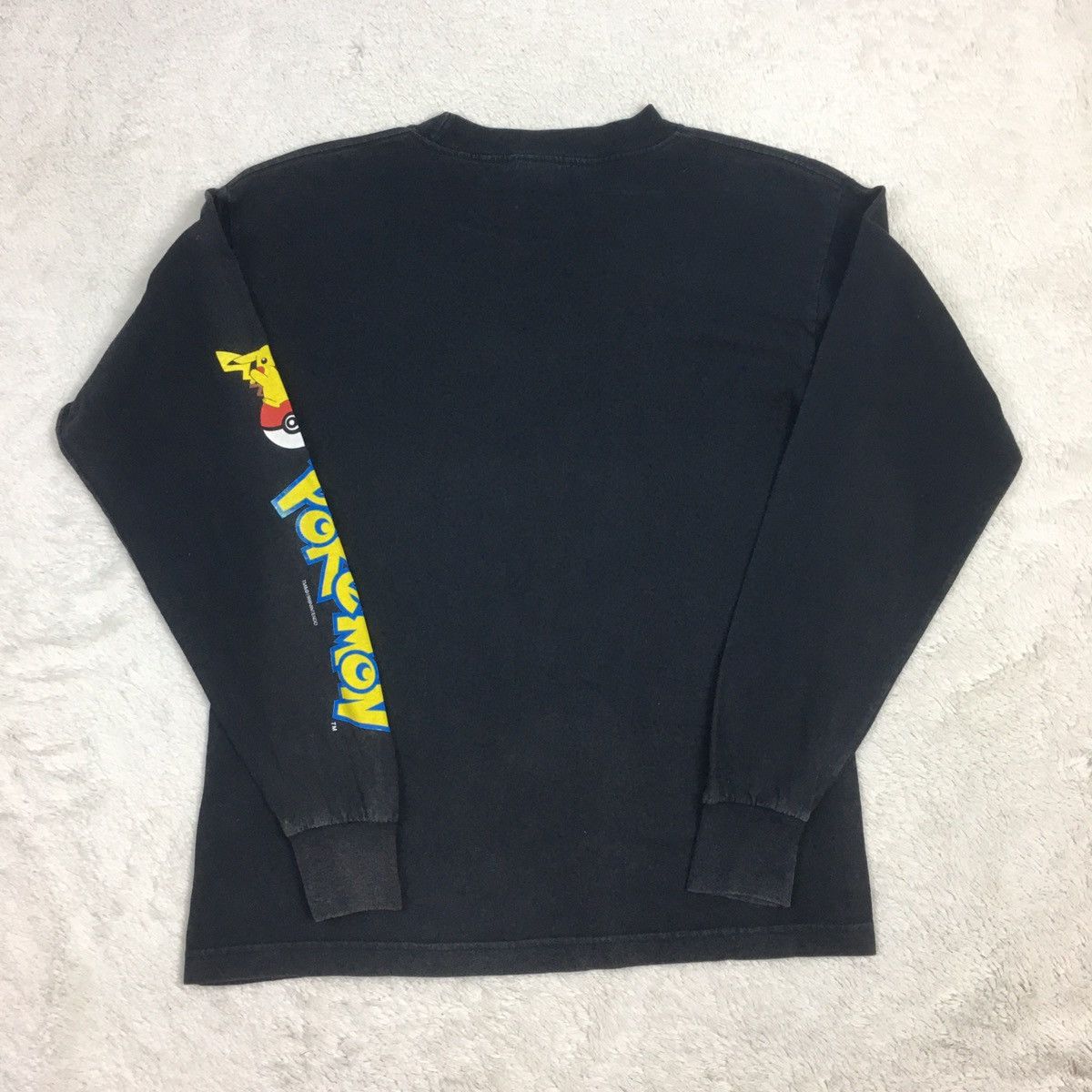 Nintendo × Vintage Vintage 1999 POKEMON Long Sleeve Tee Size US S / EU 44-46 / 1 - 8 Thumbnail