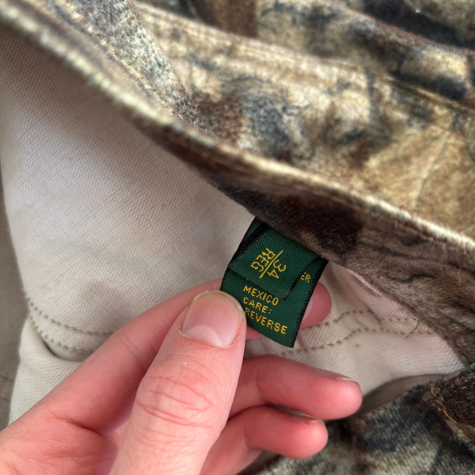 Cabelas × Vintage Vintage 2000s Cabela's camo straight leg cargo pants 34x30 Size US 34 / EU 50 - 4 Thumbnail