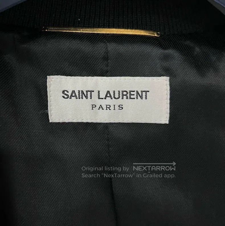 Saint Laurent Paris Saint Laurent Paris Color Block Black and White Baseball J Size XS / US 0-2 / IT 36-38 - 4 Thumbnail