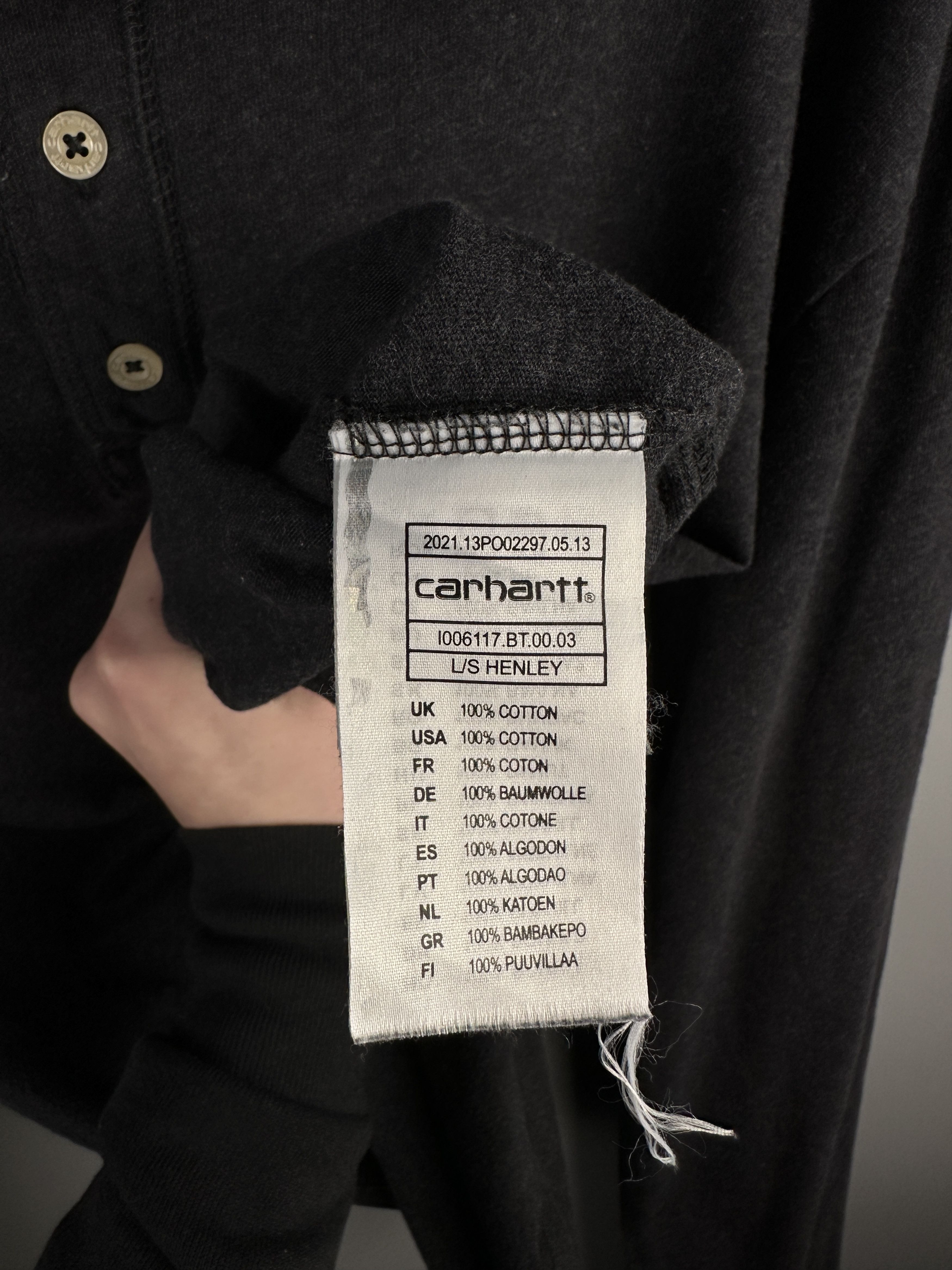 Carhartt Vintage Carhartt Long Sleeve Jumper Top Size US XL / EU 56 / 4 - 11 Thumbnail