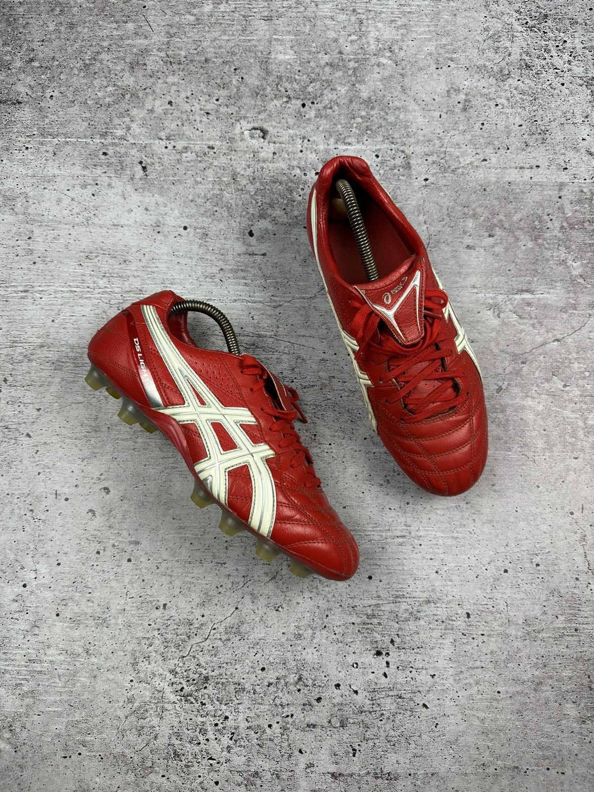 Asics Vintage Asics GS Light 4 Leather Soccer Shoes Size US 7.5 / EU 40-41 - 1 Thumbnail