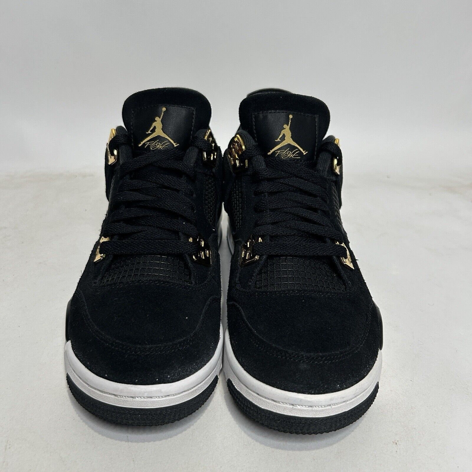 Nike Nike Air Jordan 4 Retro BG “Royalty/Black Gold” 2024 Size US 8.5 / IT 38.5 - 2 Thumbnail