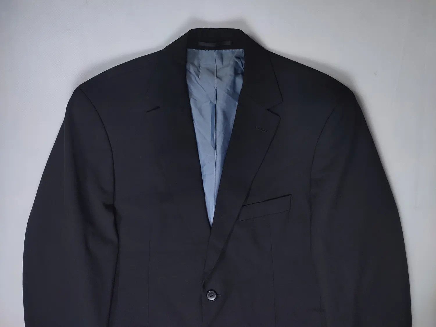 Hugo Boss × Vintage Vintage Hugo Boss Wool Blazer Size 42R - 7 Thumbnail