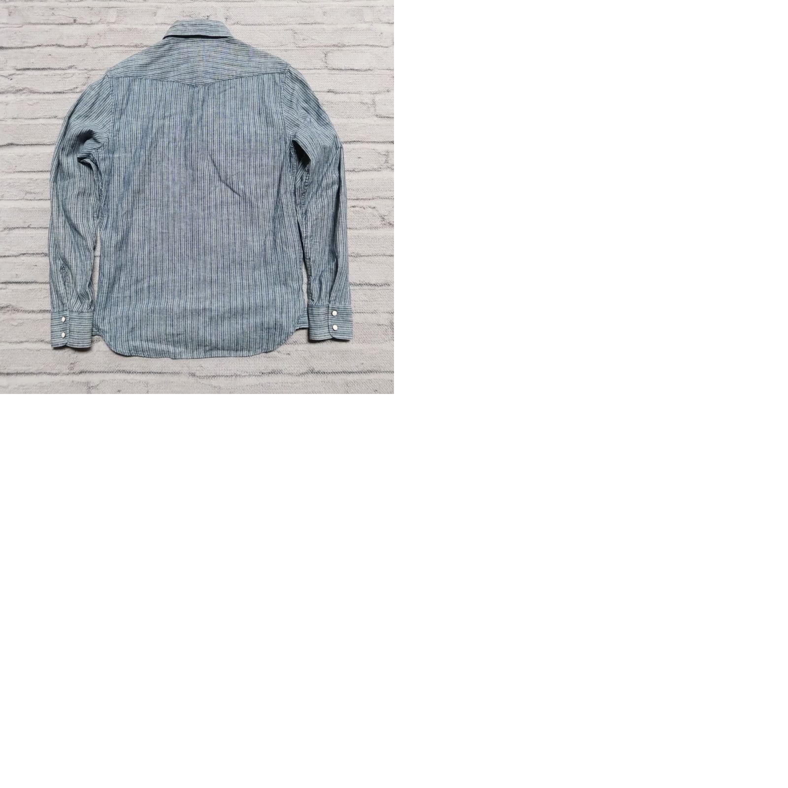 Taylor Stitch Taylor Stitch Western Shirt Mens Size 36 Blue Long Sleeve Regular Shirt Mens 36 Blue Western Taylor Stitch Size US M / EU 48-50 / 2 - 9 Thumbnail