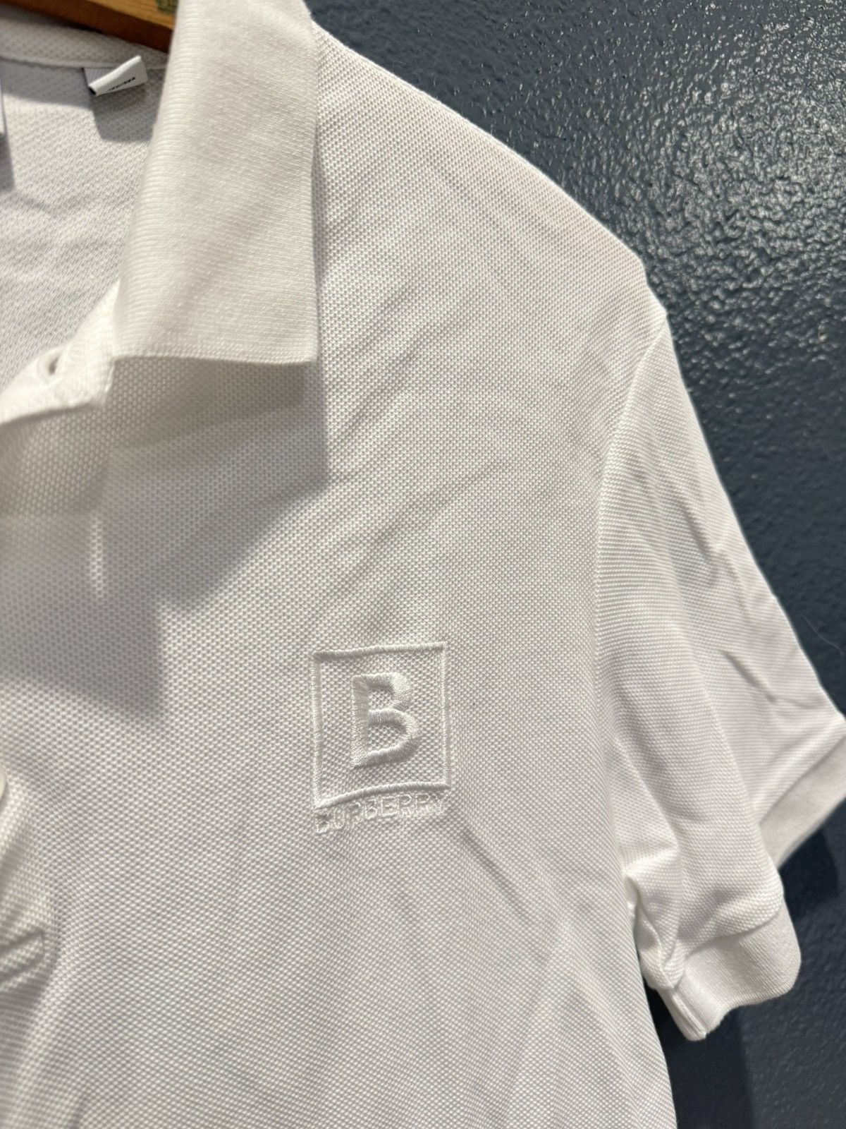 Burberry Burberry B Box Embroidered Mens Polo Medium Size US M / EU 48-50 / 2 - 4 Thumbnail