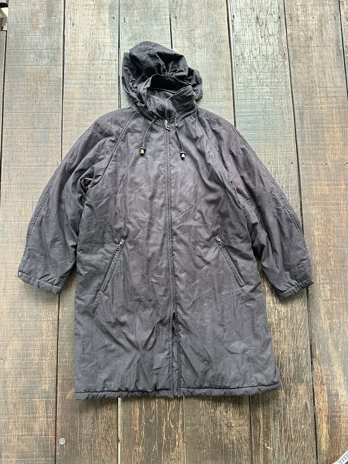 Burberry Burberry long jacket rare design Size US L / EU 52-54 / 3 - 1 Thumbnail